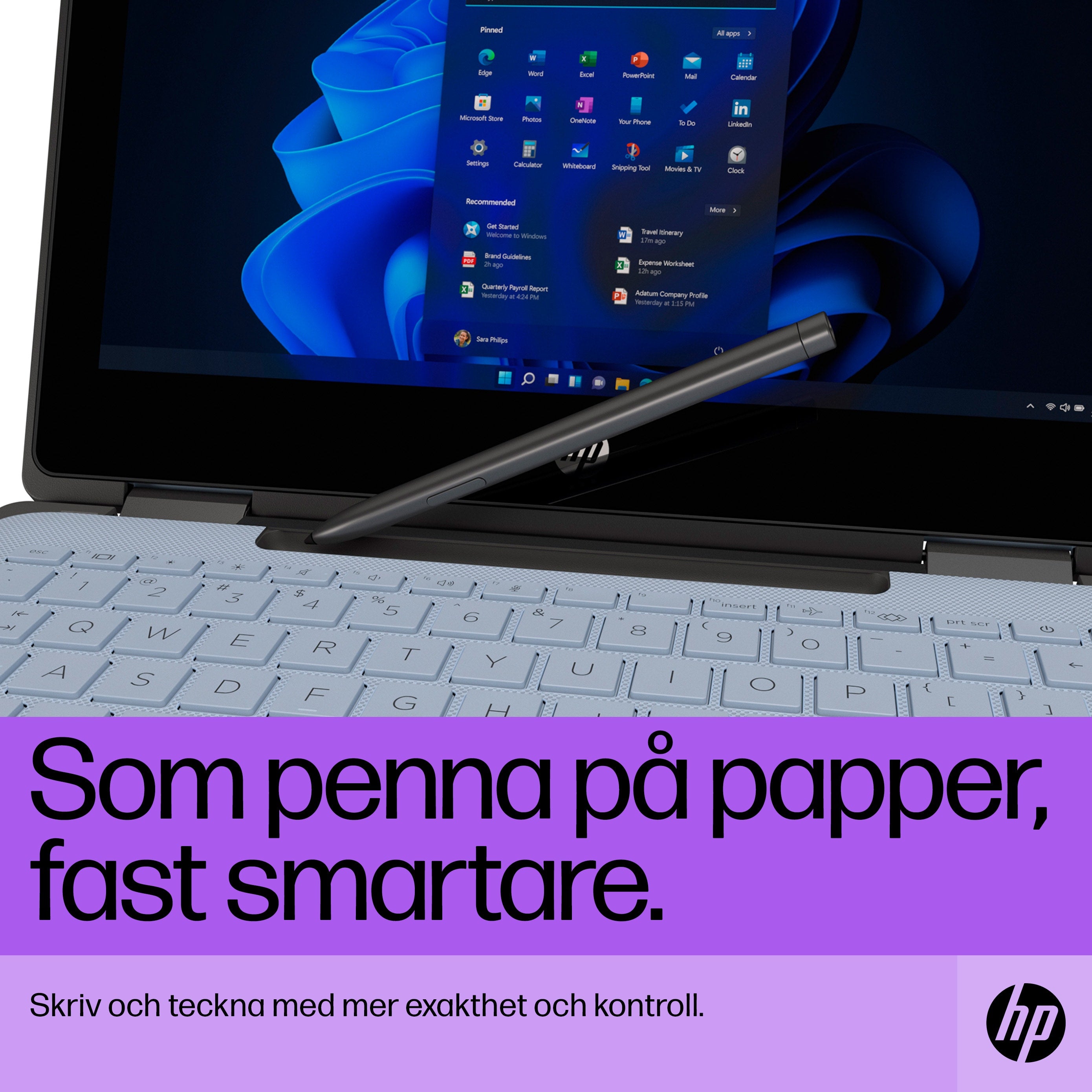  ElectricalStuff.se   HP Slim Rechargeable Pen HP 630W7AA#AC3 0196337930711|196337930711 Stylus-Pennor   Slim Rechargeable Pe