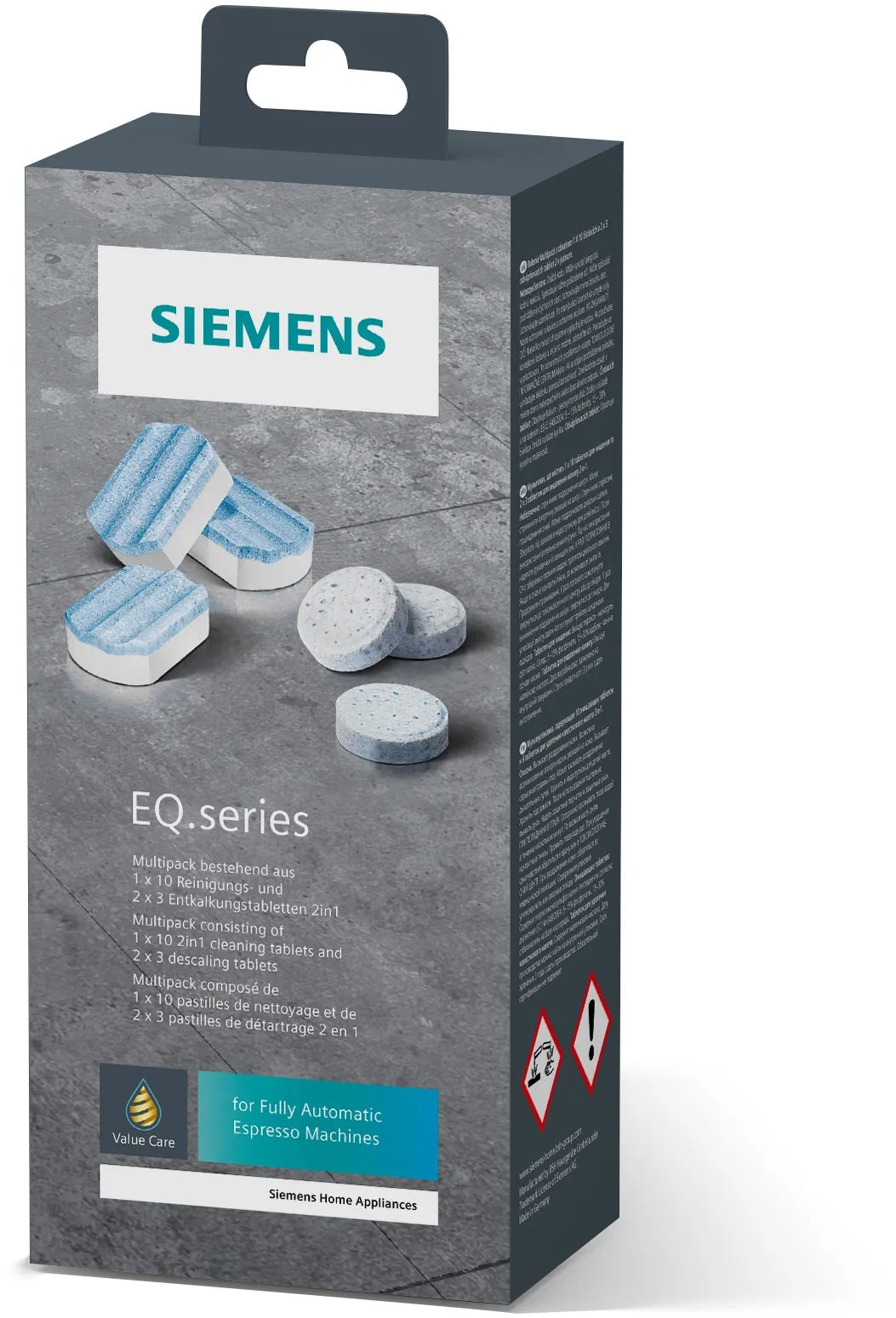  www.electricalstuff.se ElectricalStuff.se   Siemens TZ80003A delar och tillbehör till kaffemaskin Rengöringstablett Siemens 