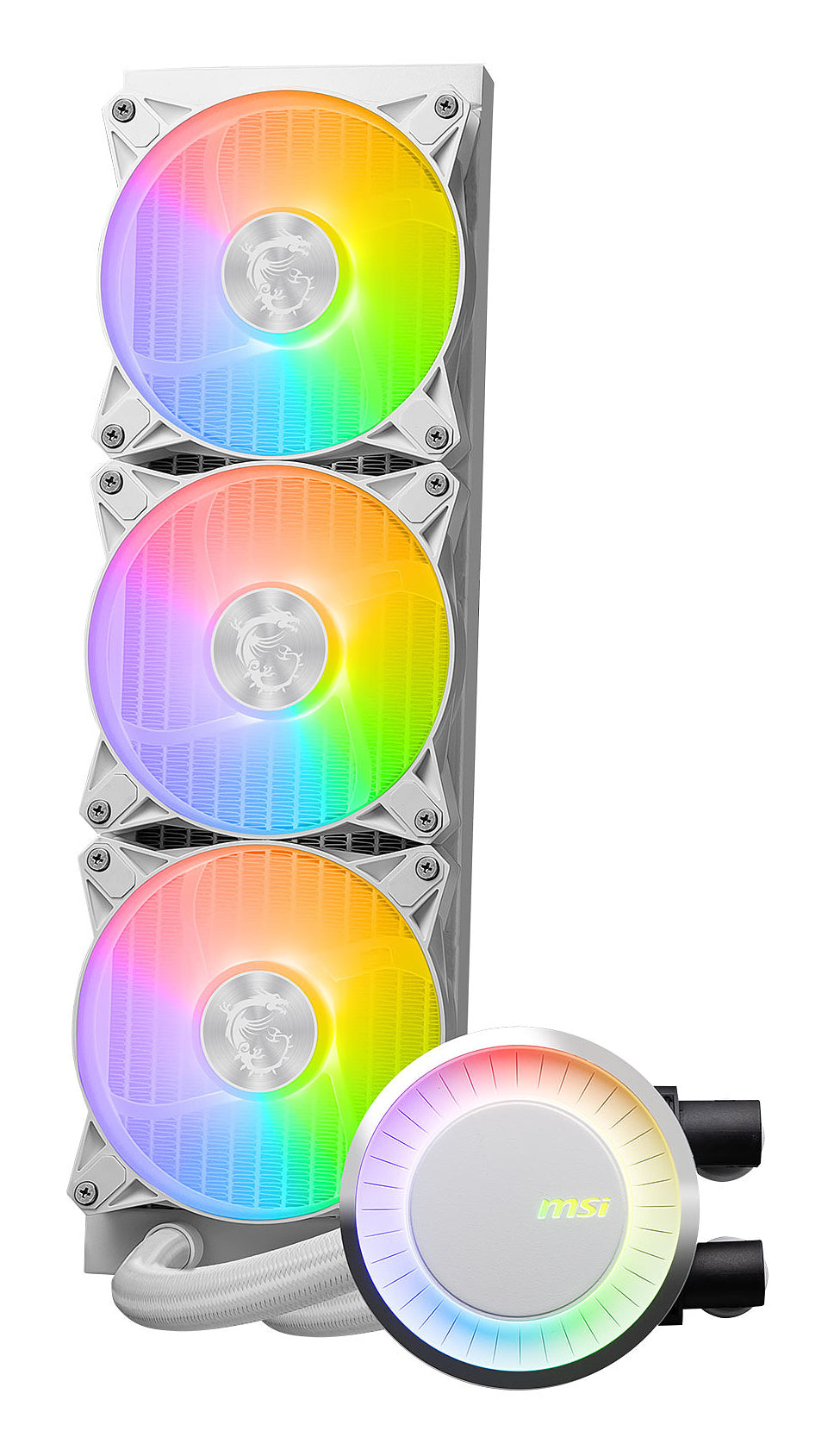  lningskit 12 cm Vit MSI MAG CORELIQUID E360 WHITE 4711377124157 Kylsystem för Datorer   MAG CORELIQUID E360 WHITE www.electr