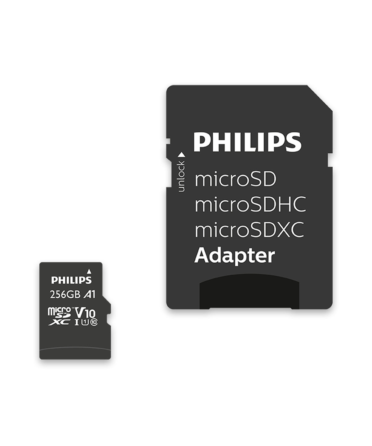  www.electricalstuff.se ElectricalStuff.se   Philips FM25MP45B/00 flashminne 256 GB MicroSDHC UHS-I Klass 10 Philips FM25MP45
