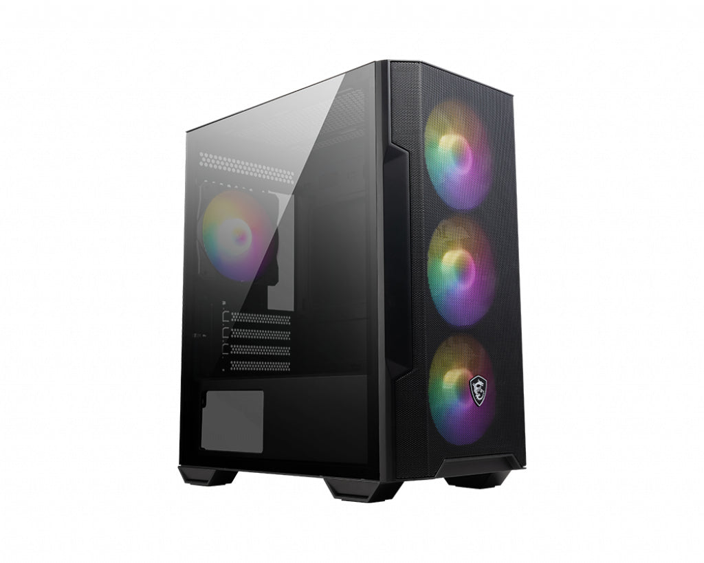  www.electricalstuff.se ElectricalStuff.se   MSI MAG FORGE M100R datorväskor Midi Tower Svart, Transparent MSI MAG FORGE M100