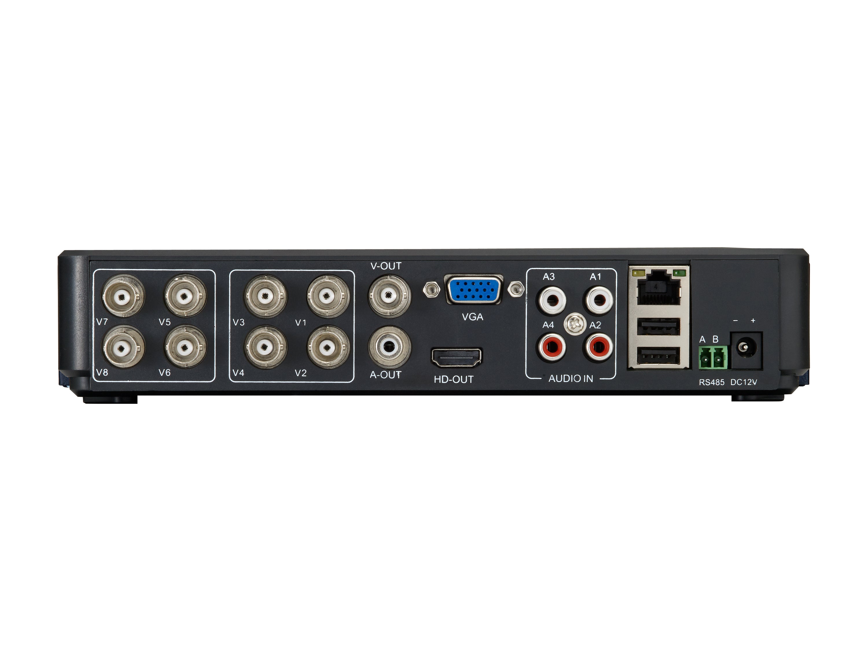   8 kanaler LevelOne DSK-8001 4015867226292|4015867208335 Videoövervakningskit   DSK-8001 www.electricalstuff.se ElectricalSt