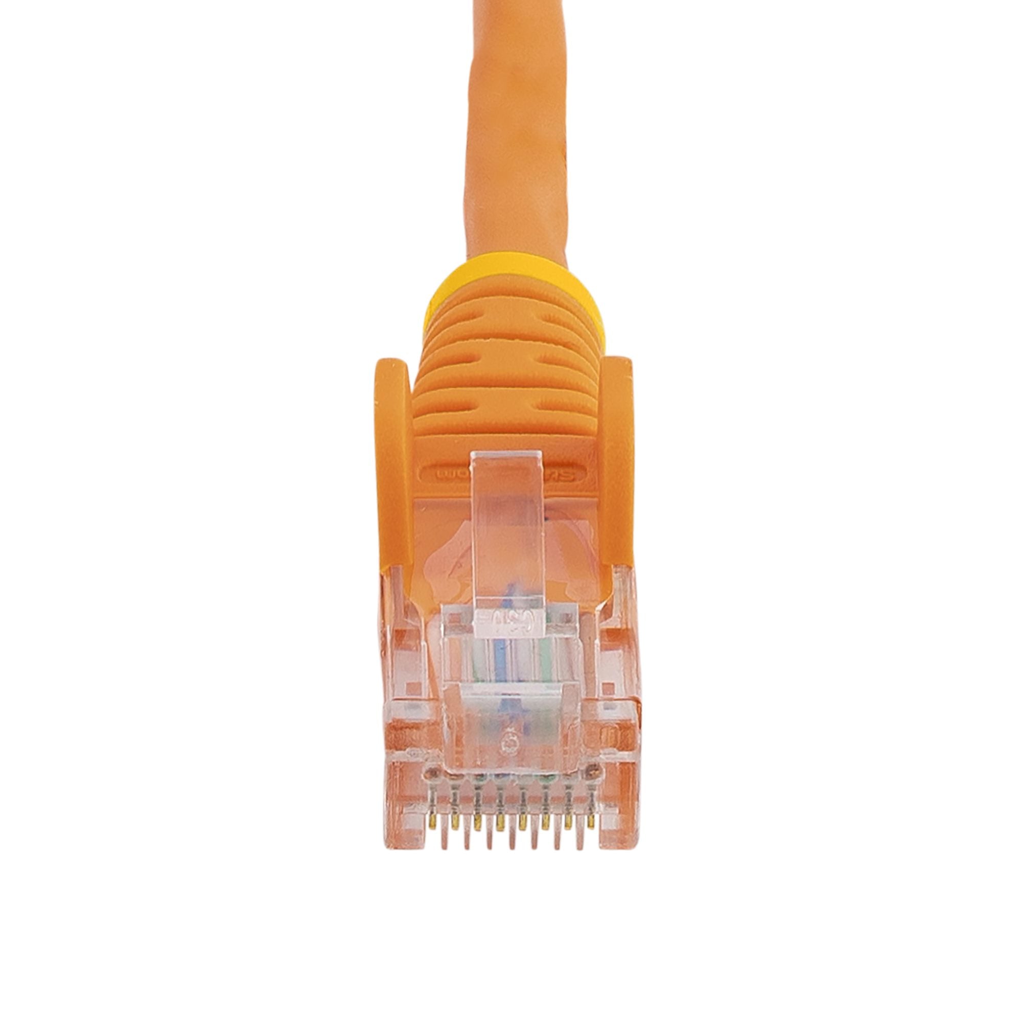  AT2MOR 0065030860154|065030860154 Nätverkskablar   Cat5e patchkabel med hakfria RJ45-kontakter – 2 m, orange www.electricals