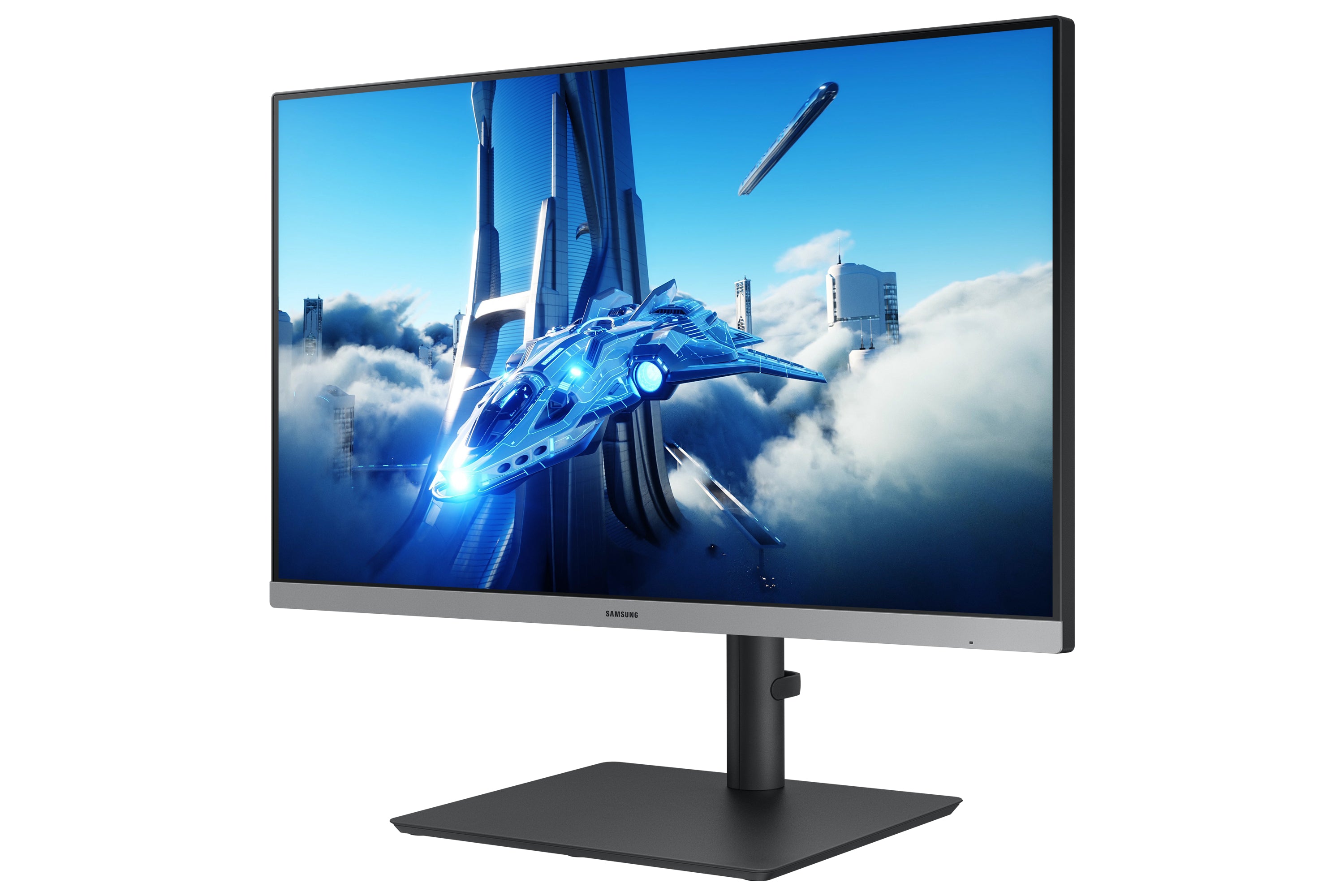  LED display 61 cm (24") 1920 x 1080 pixlar Full HD Svart Samsung LS24C430GAUXEN 8806095057262 Platta Pc-Skärmar Essential M