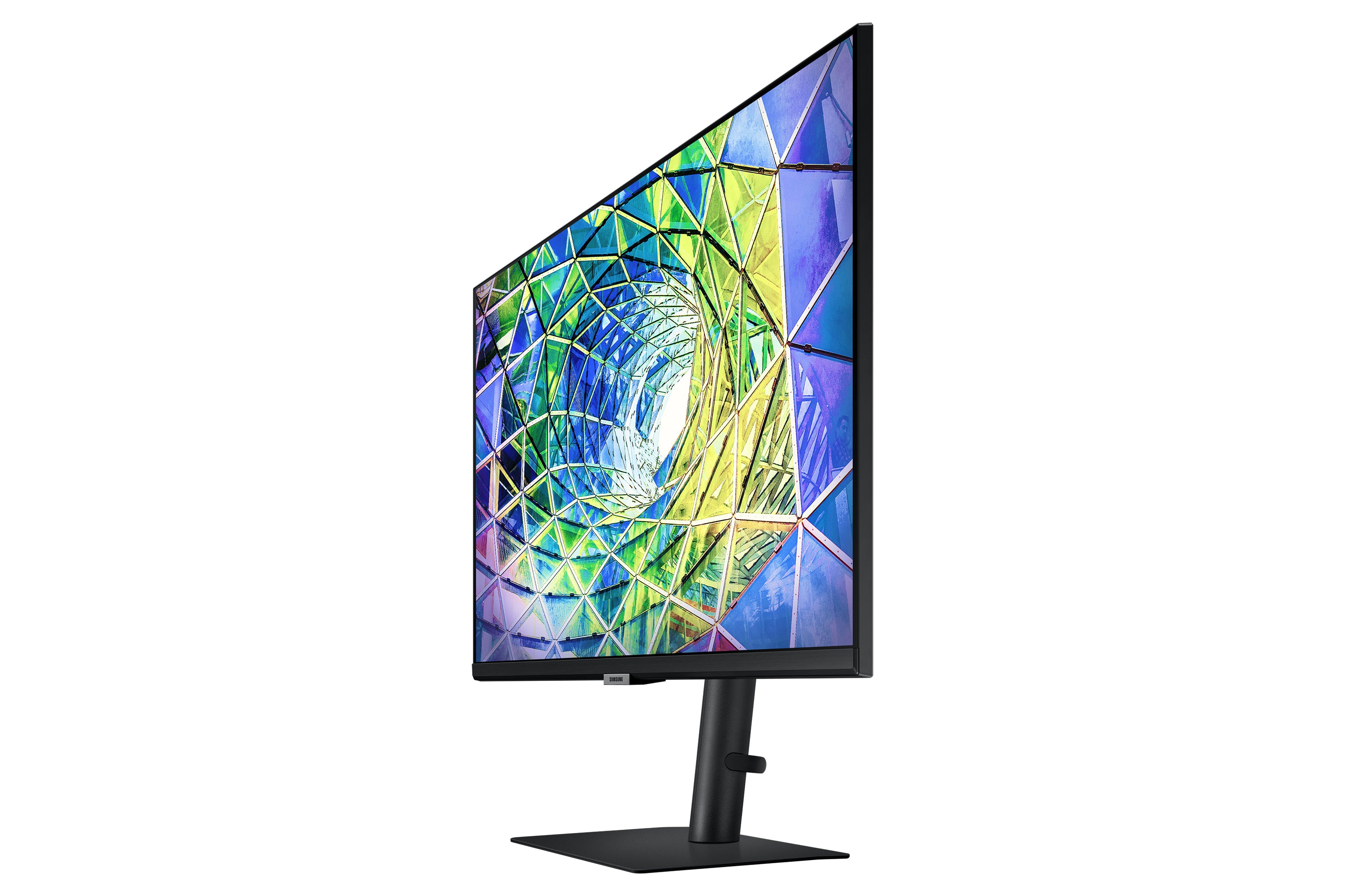   Samsung S80UA platta pc-skärmar 68,6 cm (27") 3840 x 2160 pixlar 4K Ultra HD LCD Svart Samsung LS27A800UJPXEN 8806094770551