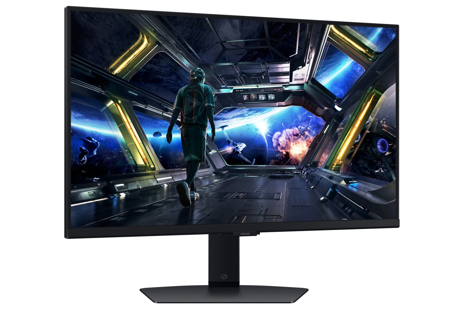  cm (27") 3840 x 2160 pixlar 4K Ultra HD LCD Svart Samsung LS27DG702EUXEN 8806095723945 Platta Pc-Skärmar Odyssey G7 S27DG70