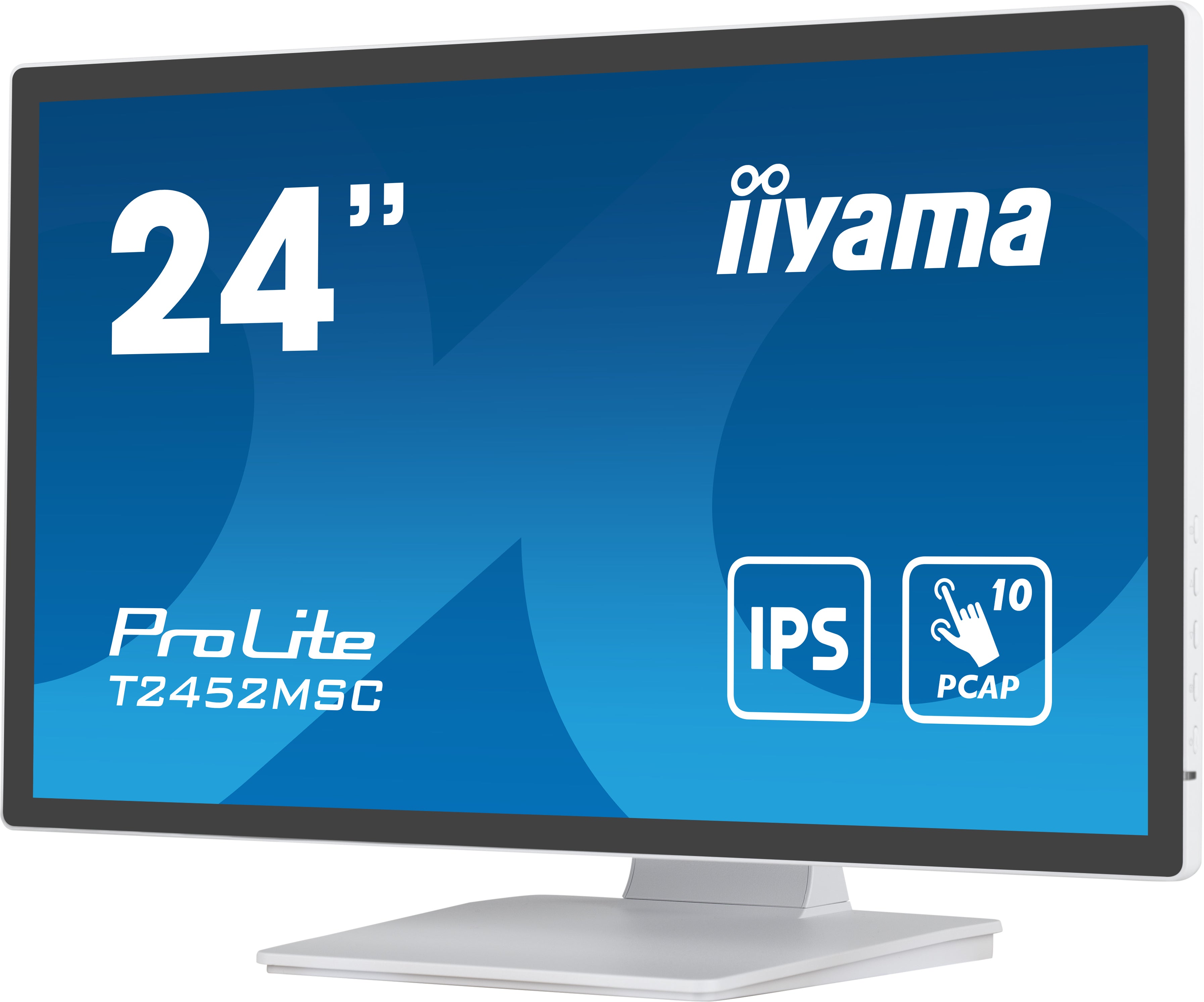  e ElectricalStuff.se   iiyama ProLite T2452MSC-W1 platta pc-skärmar 60,5 cm (23.8") 1920 x 1080 pixlar Full HD LCD Pekskärm 