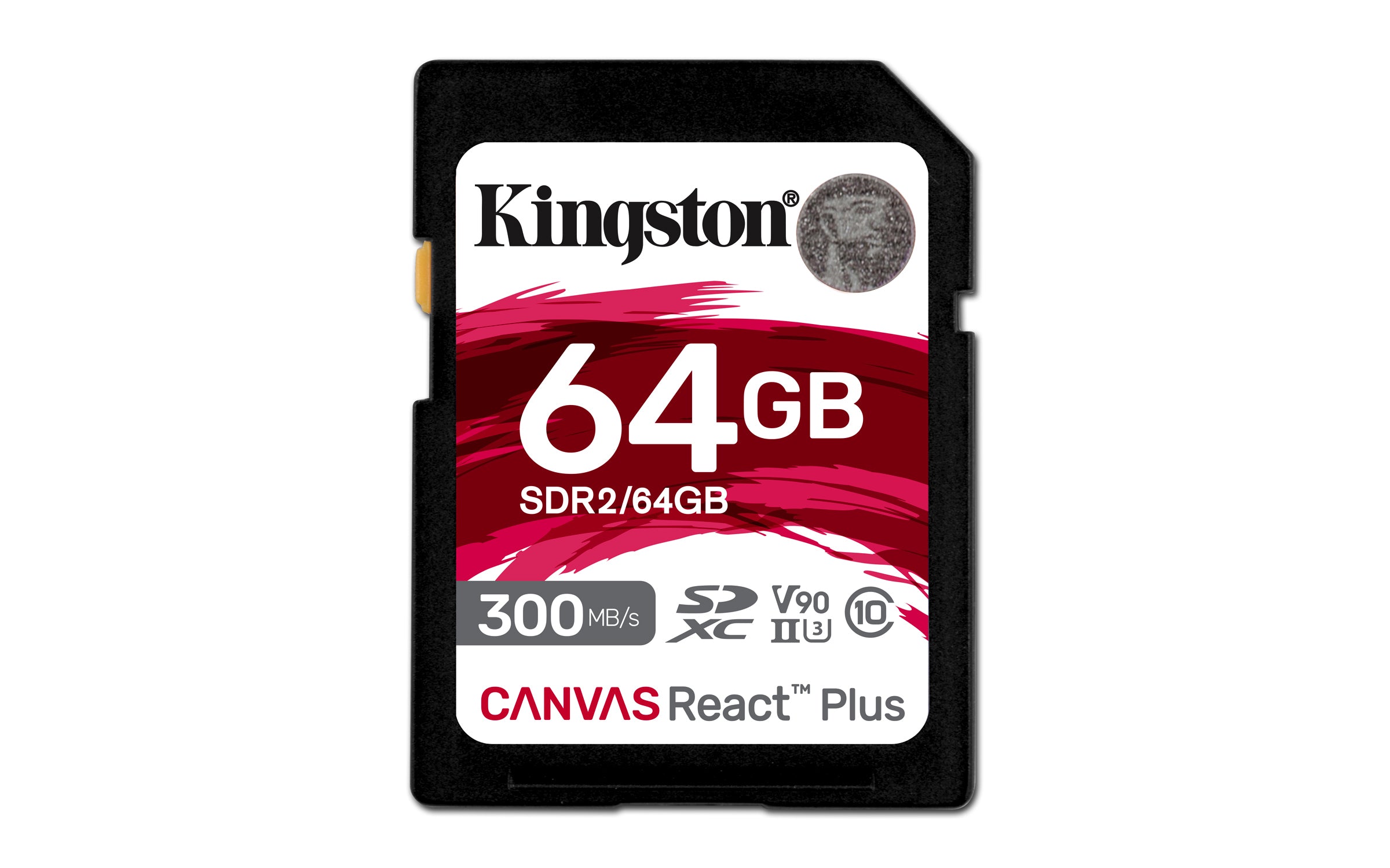  www.electricalstuff.se ElectricalStuff.se   Kingston Technology Canvas React Plus 64 GB SD UHS-II Klass 10 Kingston Technolo