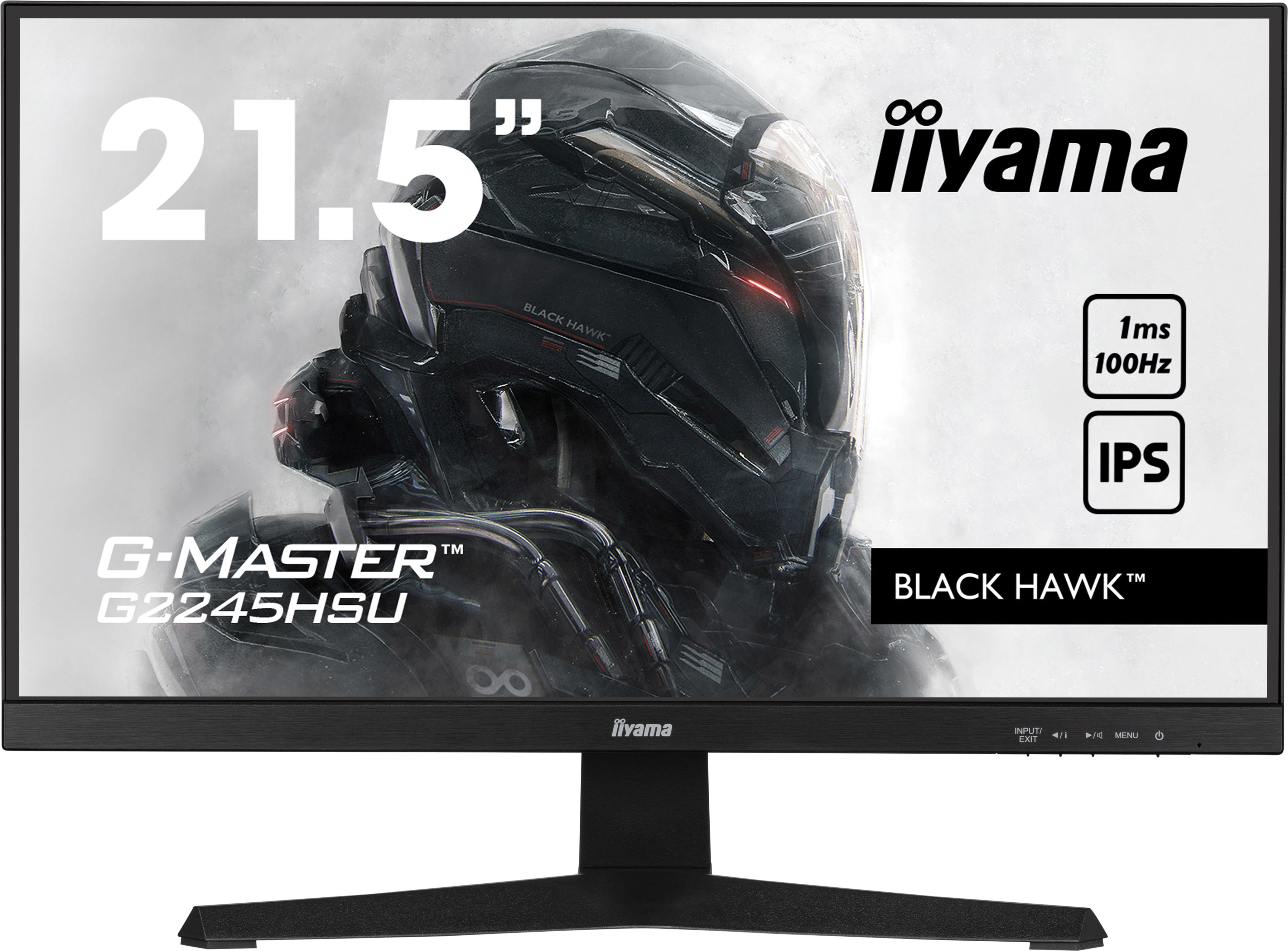  www.electricalstuff.se ElectricalStuff.se   iiyama G-MASTER G2245HSU-B2 LED display 54,6 cm (21.5") 1920 x 1080 pixlar Full 