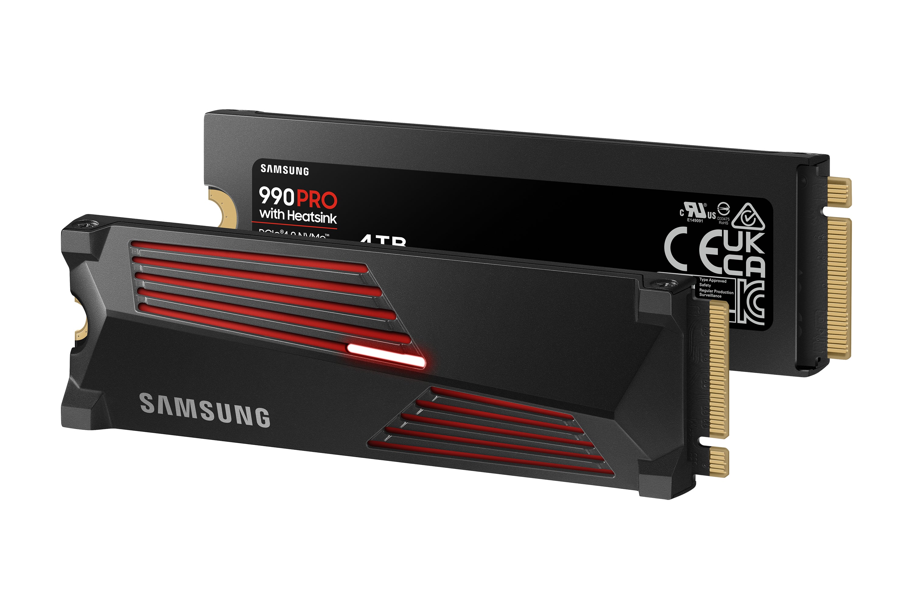  7 SSD-Hårddisk   990 Pro www.electricalstuff.se ElectricalStuff.se   Samsung 990 Pro 4 TB M.2 PCI Express 4.0 NVMe V-NAND TL