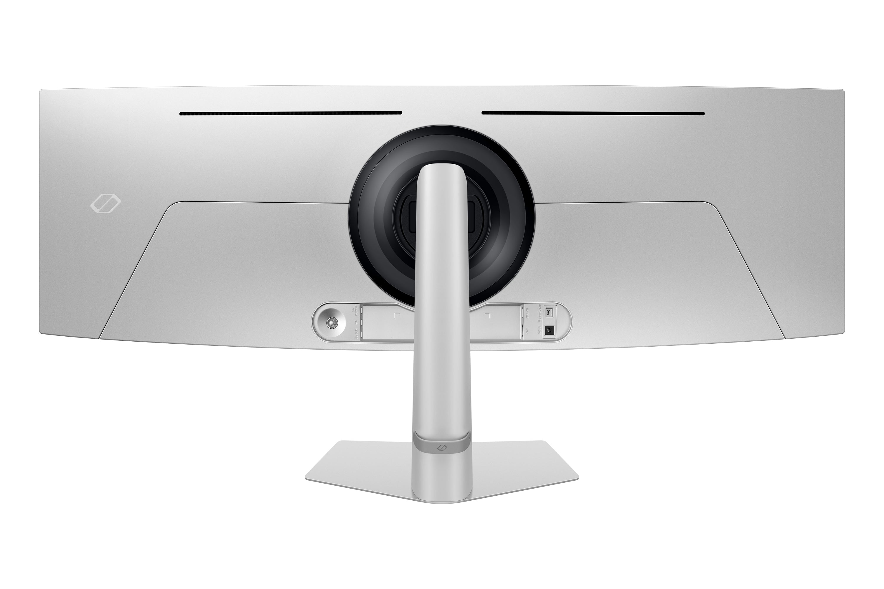  c-skärmar 124,5 cm (49") 5120 x 1440 pixlar Dual QHD OLED Silver Samsung LS49CG934SUXEN 8806095053653 Platta Pc-Skärmar Odys