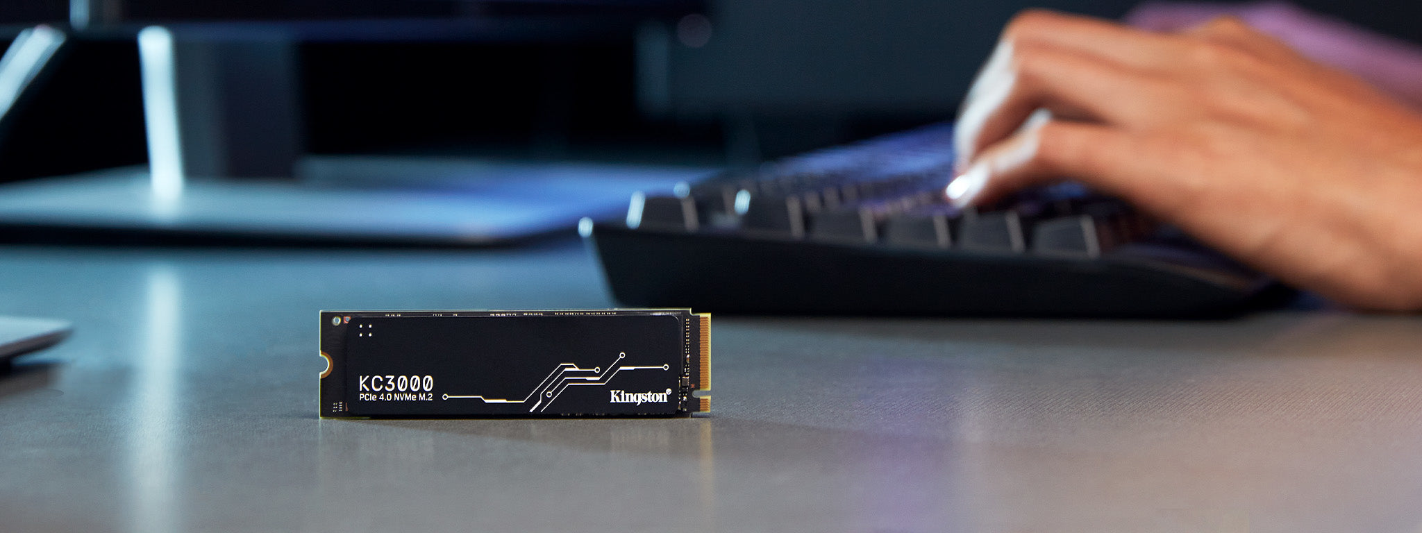  f.se   Kingston Technology KC3000 4,1 TB M.2 PCI Express 4.0 NVMe 3D TLC Kingston Technology SKC3000D/4096G 0740617324297|74