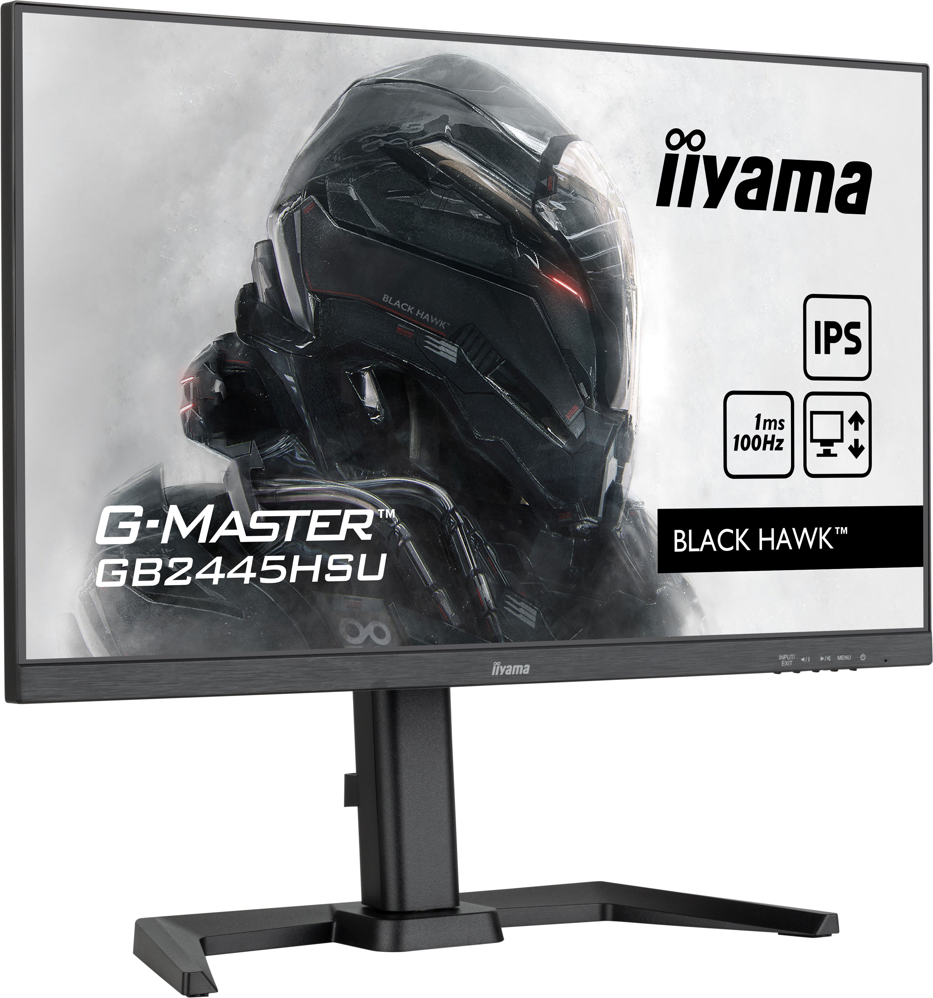  lStuff.se   iiyama G-MASTER GB2445HSU-B1 platta pc-skärmar 61 cm (24") 1920 x 1080 pixlar Full HD LED Svart iiyama GB2445HSU