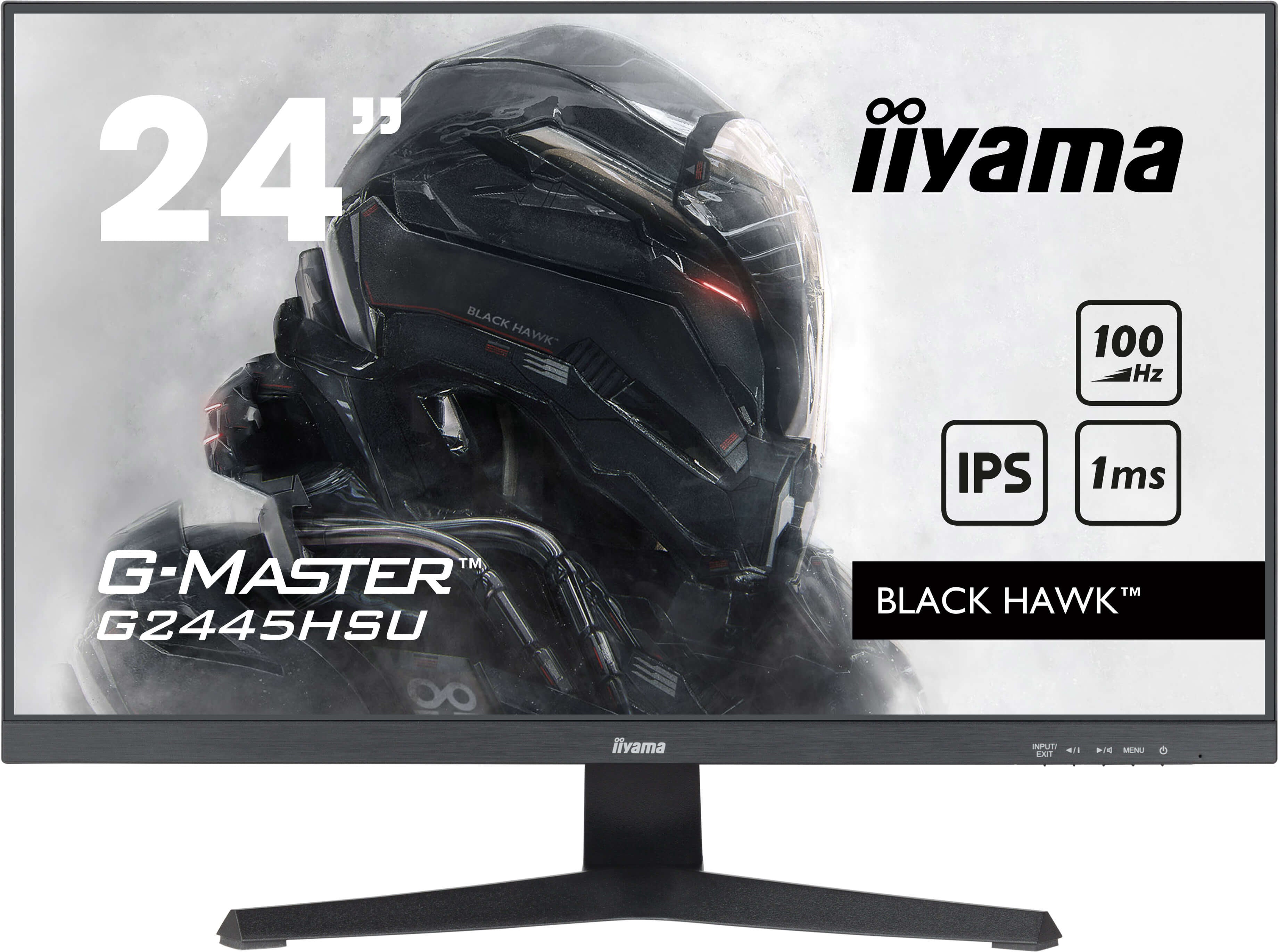  www.electricalstuff.se ElectricalStuff.se   iiyama G-MASTER G2445HSU-B2 platta pc-skärmar 61 cm (24") 1920 x 1080 pixlar Ful