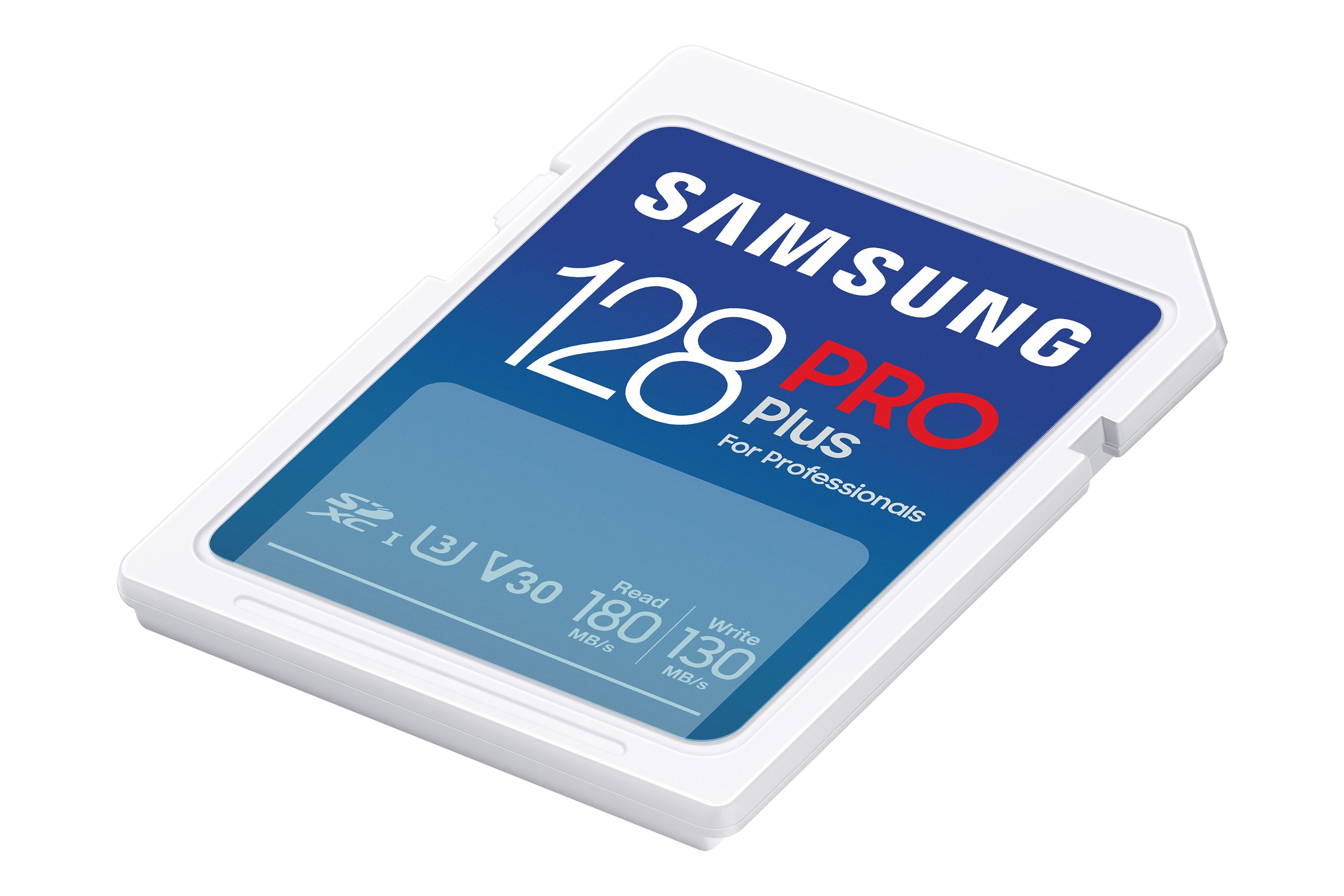   Samsung PRO Plus MB-SD128S 128 GB SDXC UHS-I Klass 10 Samsung MB-SD128S/EU 8806094780055 Flashminne PRO Plus  MB-SD128S www