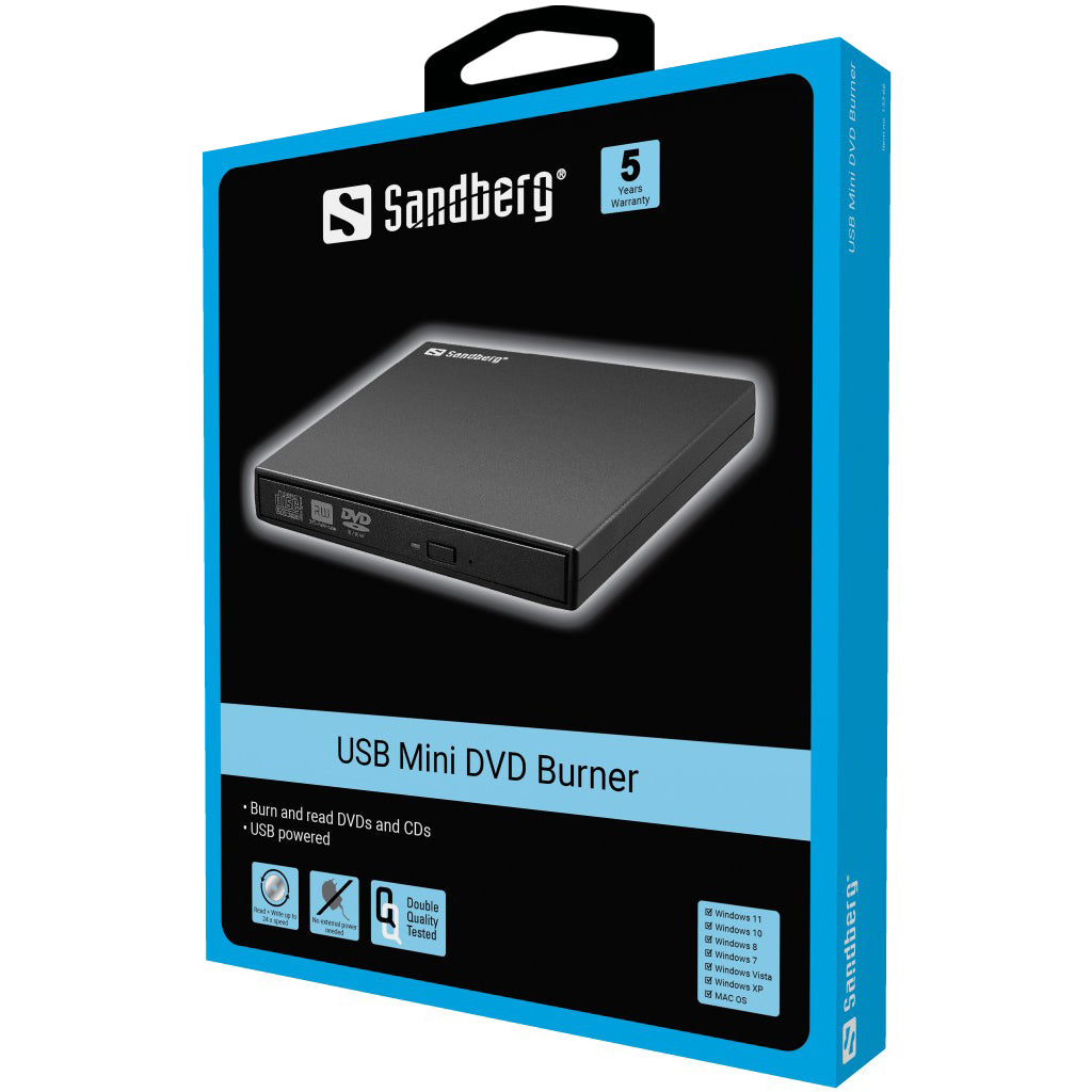  a Enheter   USB Mini DVD Burner www.electricalstuff.se ElectricalStuff.se   Sandberg USB Mini DVD Burner Sandberg 133-66 570