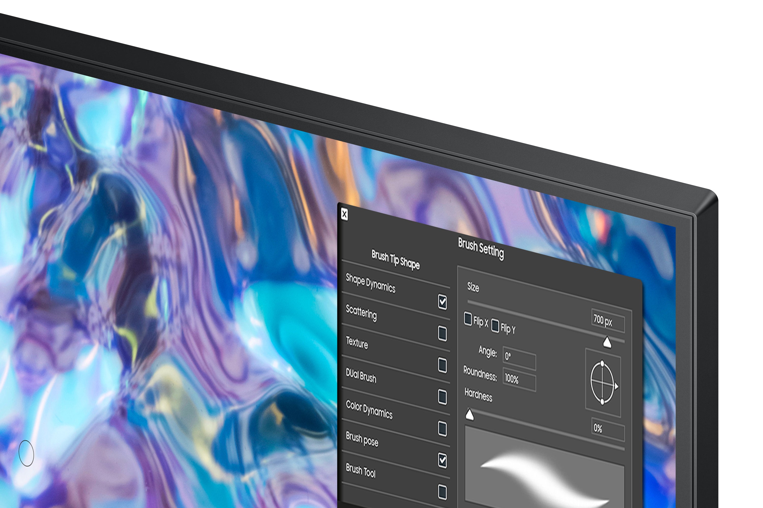  LED display 68,6 cm (27") 2560 x 1440 pixlar Quad HD Svart Samsung LS27B610EQUXEN 8806094045307 Platta Pc-Skärmar ViewFinity