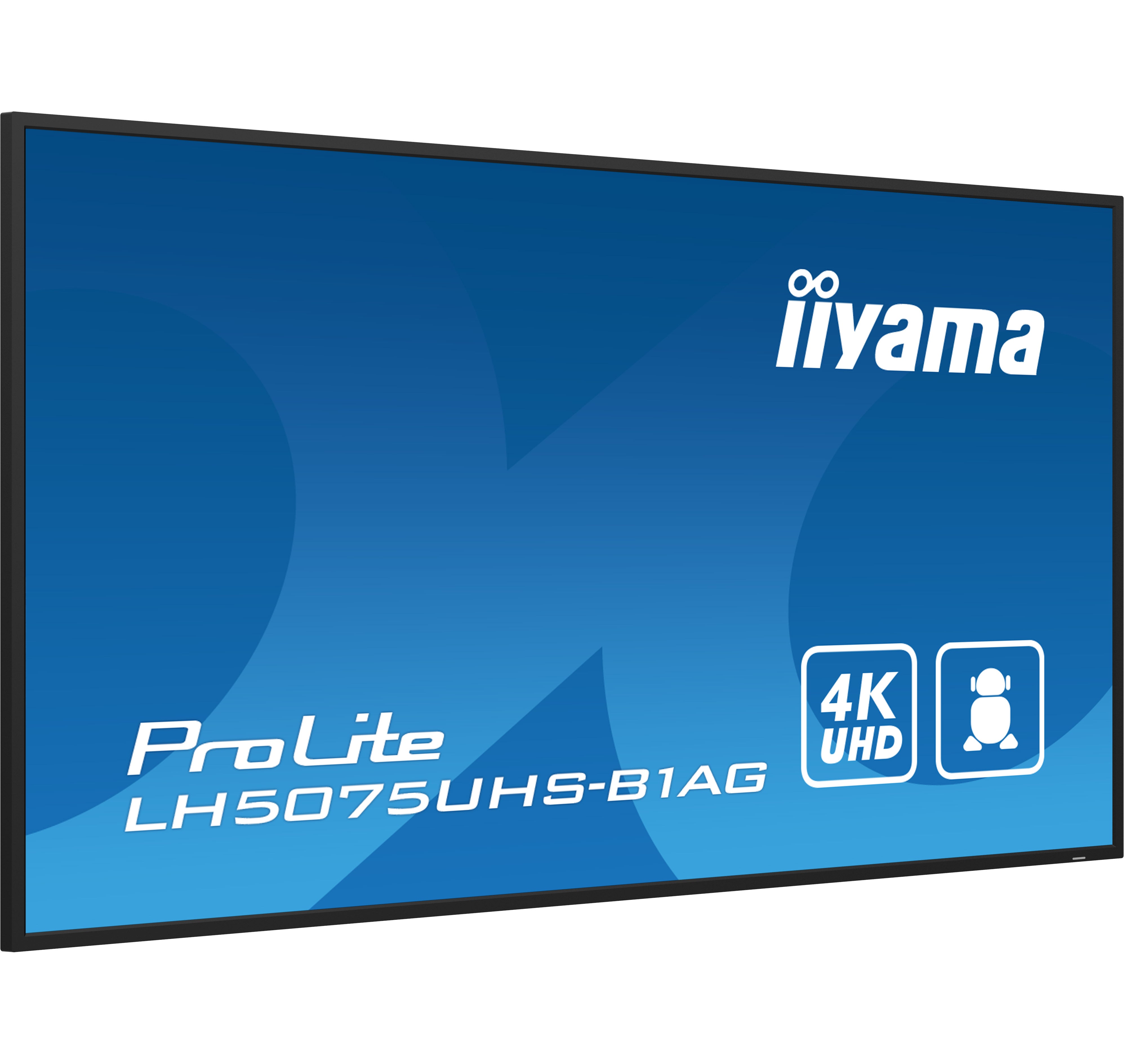  tricalStuff.se   iiyama LH5075UHS-B1AG skyltställ Platt skärm för digital skyltning 125,7 cm (49.5") LCD Wi-Fi 500 cd/m² 4K 