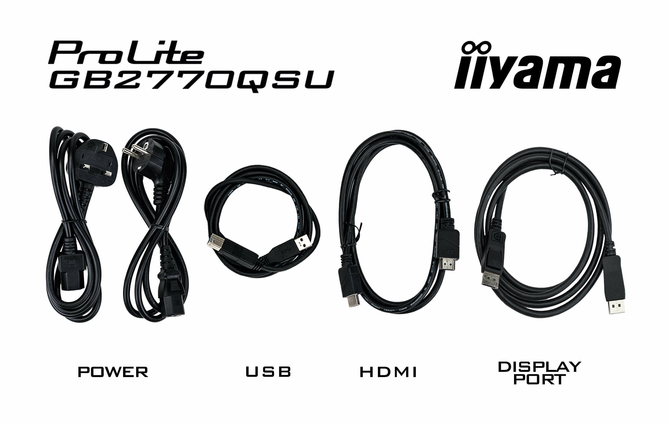  c-Skärmar G-MASTER  GB2770QSU-B6 www.electricalstuff.se ElectricalStuff.se   iiyama G-MASTER GB2770QSU-B6 platta pc-skärmar 