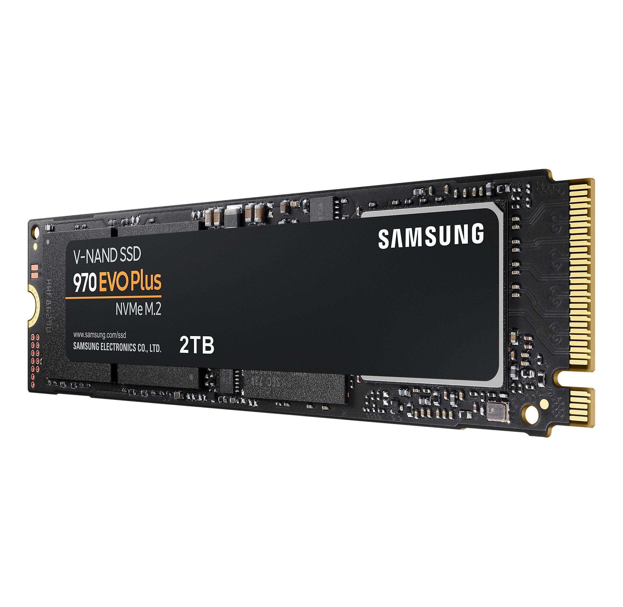  970 EVO Plus 2 TB M.2 PCI Express 3.0 NVMe V-NAND MLC Samsung MZ-V7S2T0BW 0887276302539|887276302539|8801643628093 SSD-Hårdd