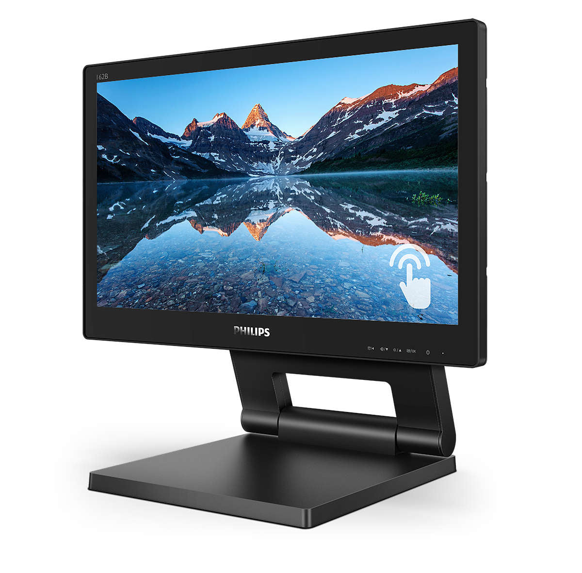  6 x 768 pixlar HD LCD Pekskärm Svart Philips 162B9T/00 8712581760250 Platta Pc-Skärmar   162B9T/00 www.electricalstuff.se El