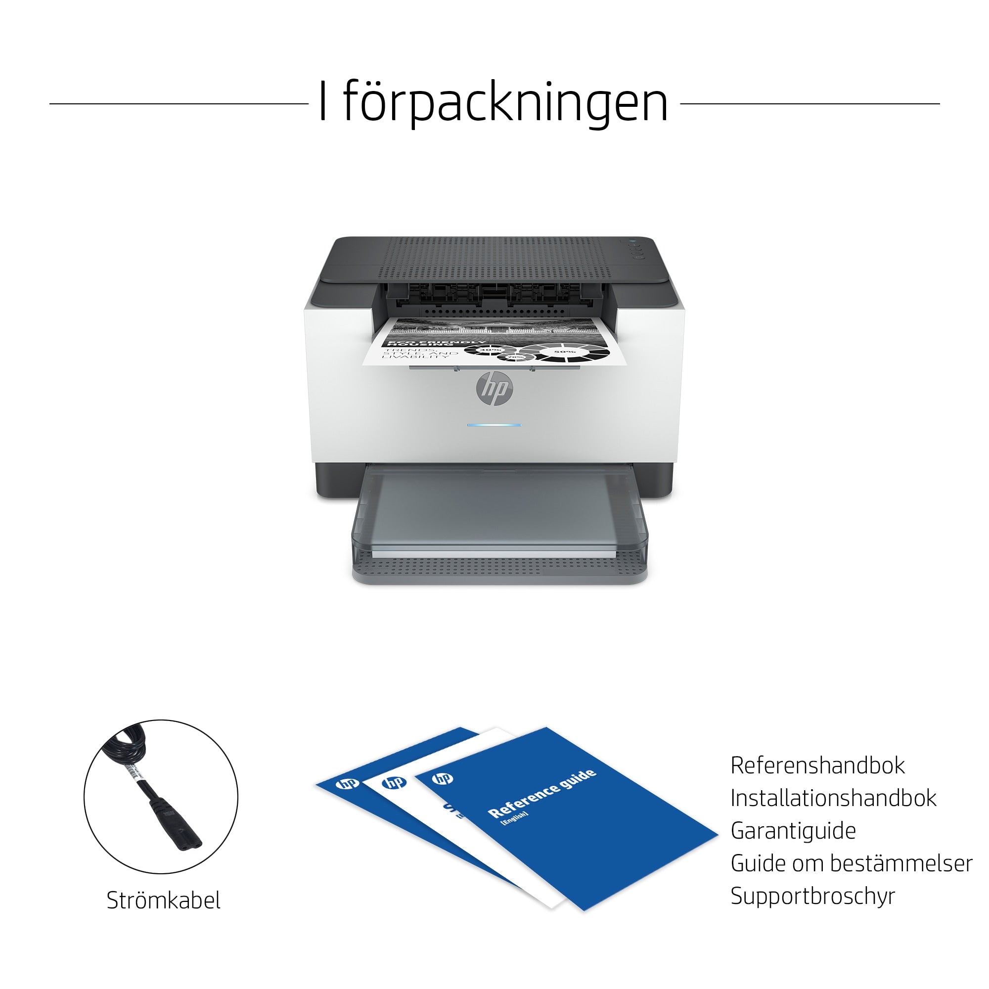  i HP 6GW62F#B19 0194850664267|194850664267 Laserskrivare LaserJet  HP LaserJet M209dw skrivare, Svartvit, Skrivare för Hemma