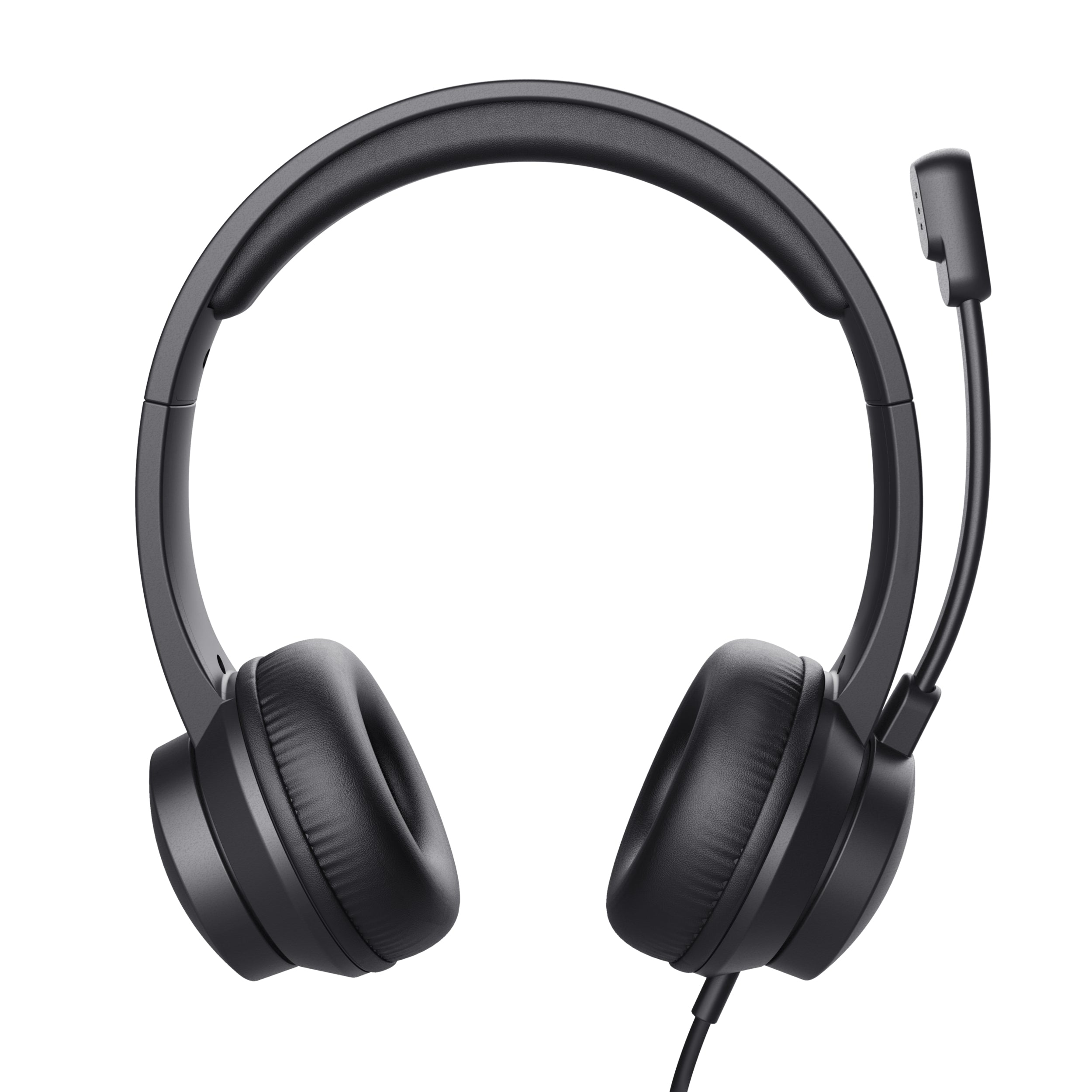  udband Kontor/callcenter USB Type-A Svart Trust 25373 8713439253733 Hörlurar och Headsets   HS-201 www.electricalstuff.se El