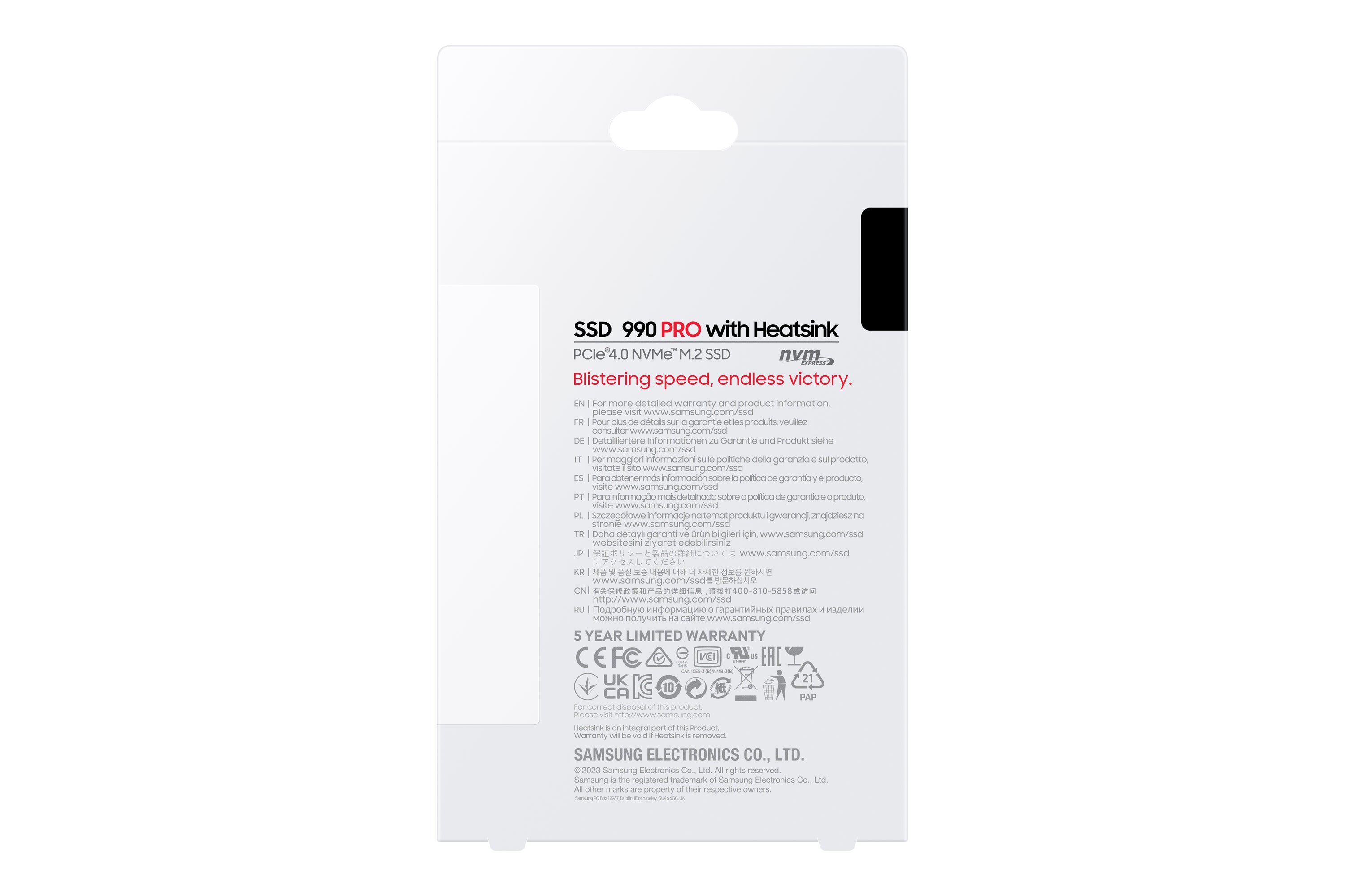  msung MZ-V9P2T0 2 TB M.2 PCI Express 4.0 NVMe V-NAND MLC Samsung MZ-V9P2T0GW 8806094594652|0887276704760|887276704760 SSD-Hå