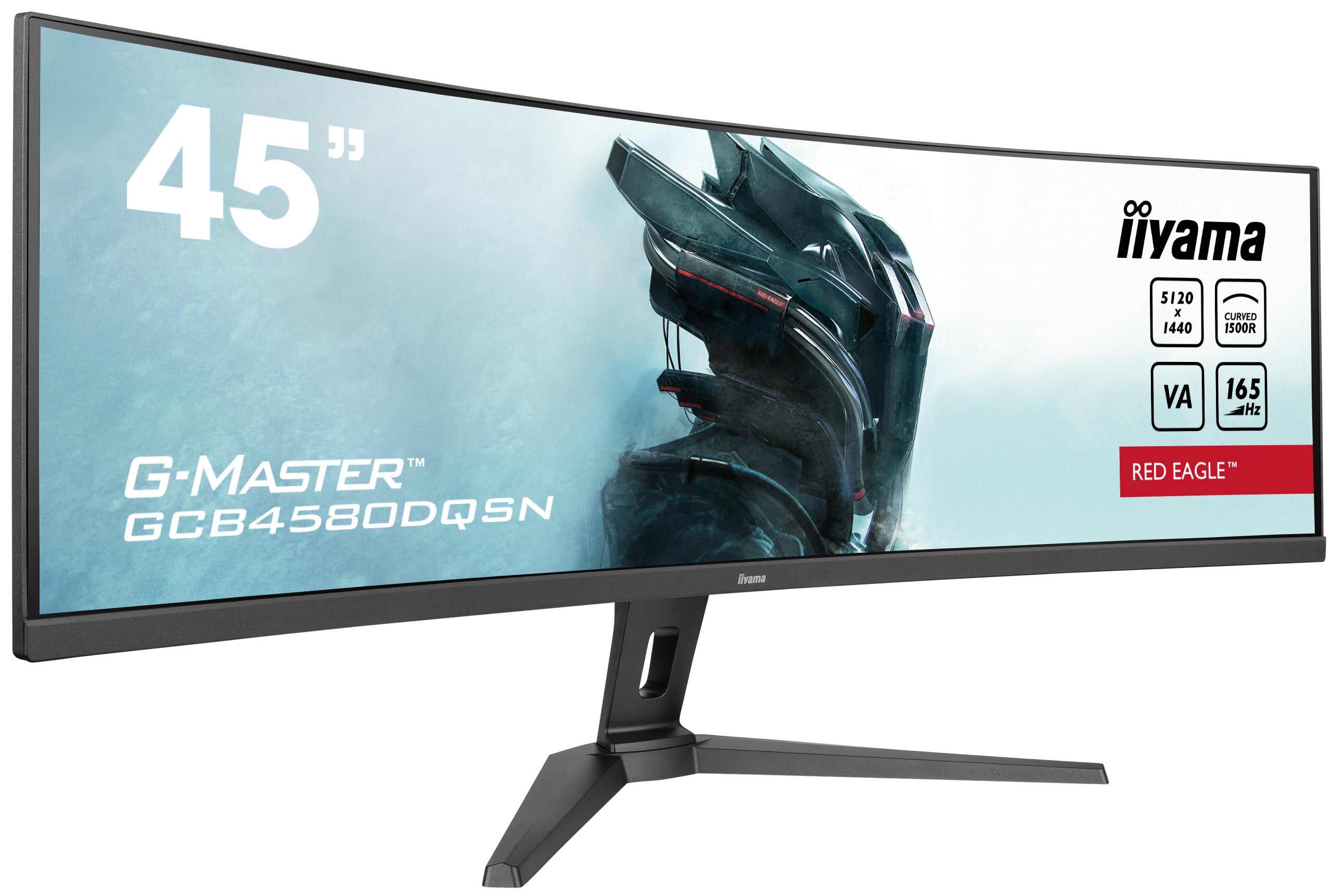  ixlar Dual QHD LED Svart iiyama GCB4580DQSN-B1 4948570122264 Platta Pc-Skärmar G-MASTER  RED EAGLE CURVED www.electricalstuf