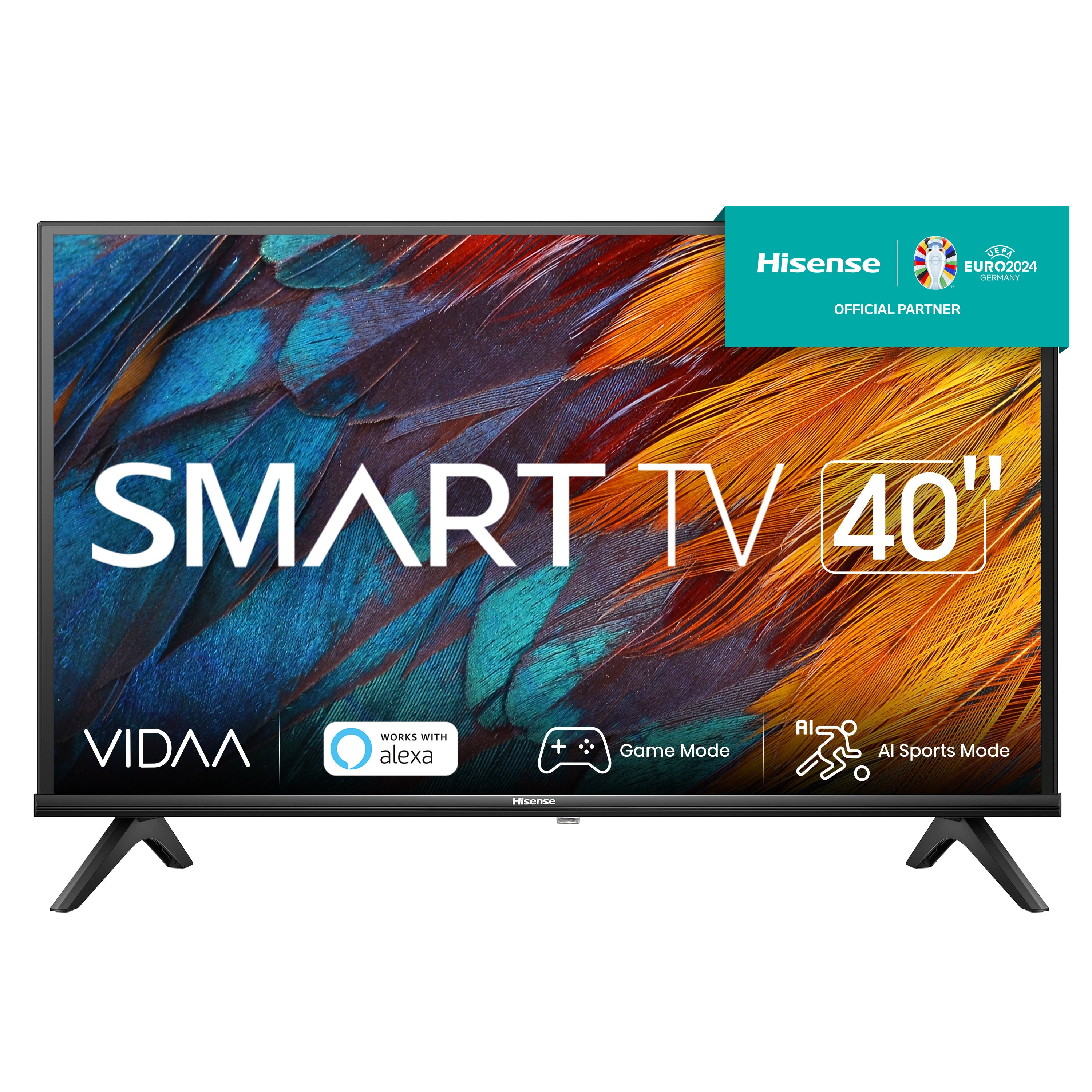  www.electricalstuff.se ElectricalStuff.se   Hisense 40A4K TV-apparat 101,6 cm (40") Full HD Smart-TV Wi-Fi Svart 200 cd/m² H
