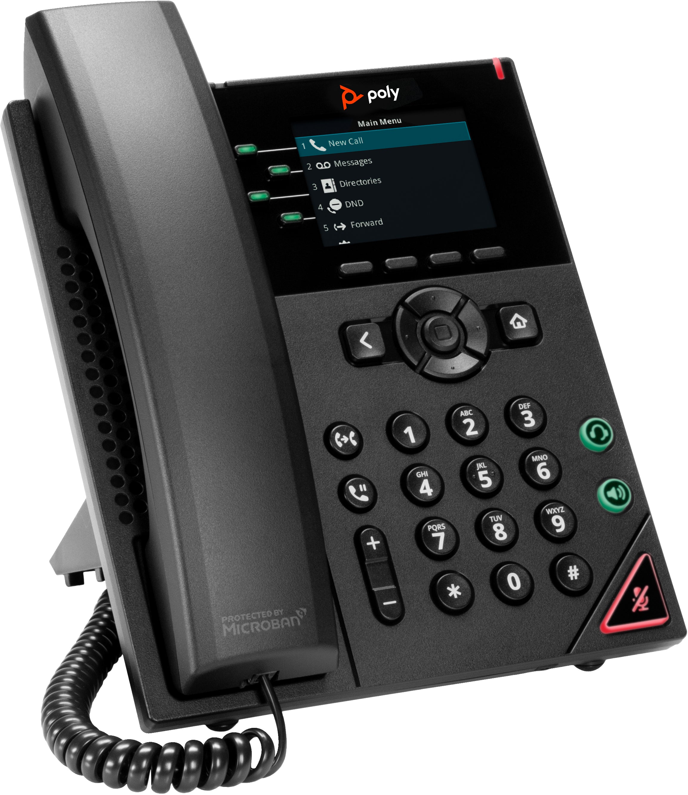  71|196188445471|0196188445495|196188445495 IP-Telefoner   VVX 250 IP-telefon för 4 linjer och PoE-aktiverad www.electricalst