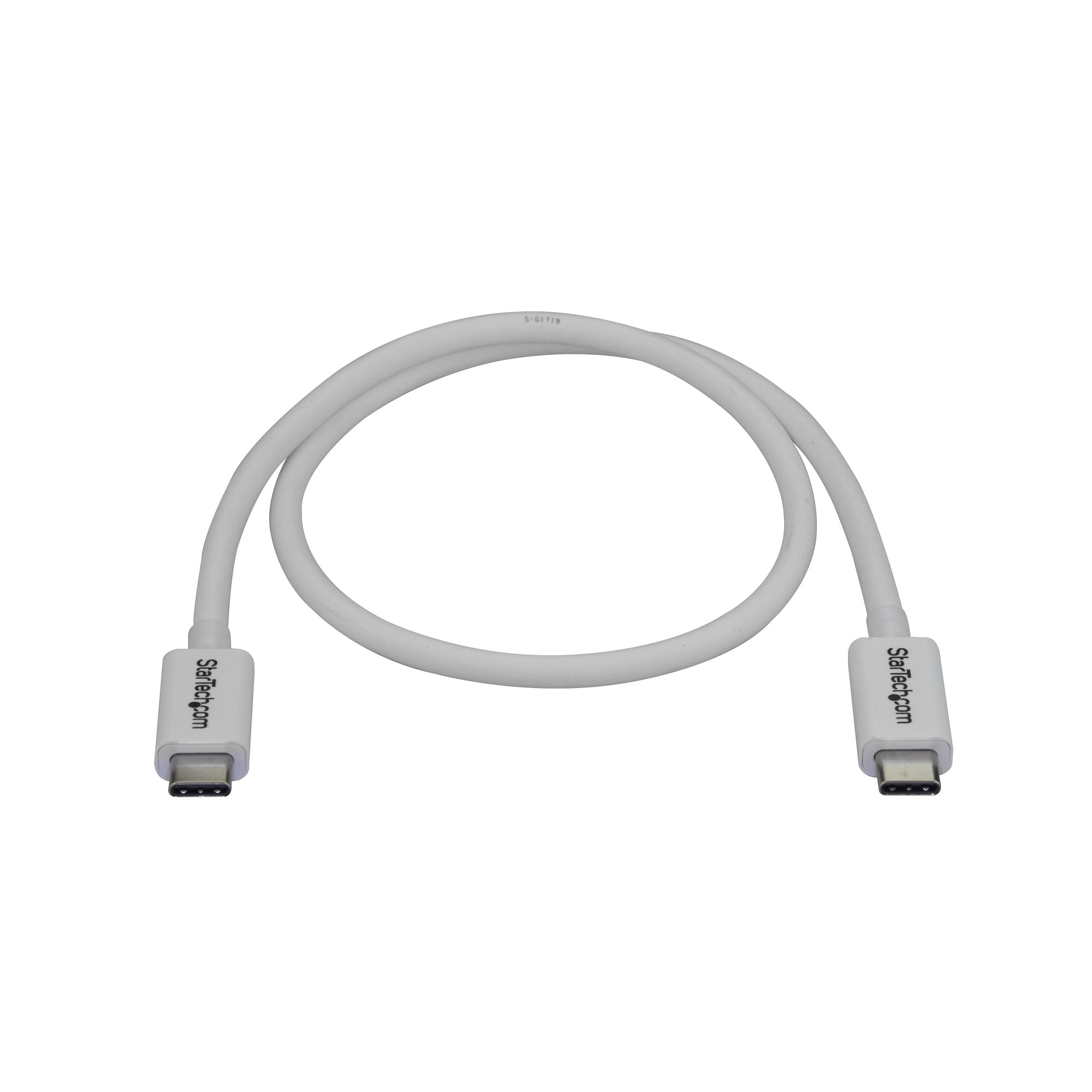  7|0889349677049|889349677049 Thunderbolt-Kablar   50 cm lång passiv Thunderbolt 3-kabel, 40 Gbps, 100 W PD, 4K/5K, Thunderbo