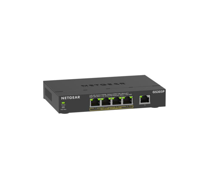  www.electricalstuff.se ElectricalStuff.se   NETGEAR GS305Pv3 Ohanterad Gigabit Ethernet (10/100/1000) Strömförsörjning via E