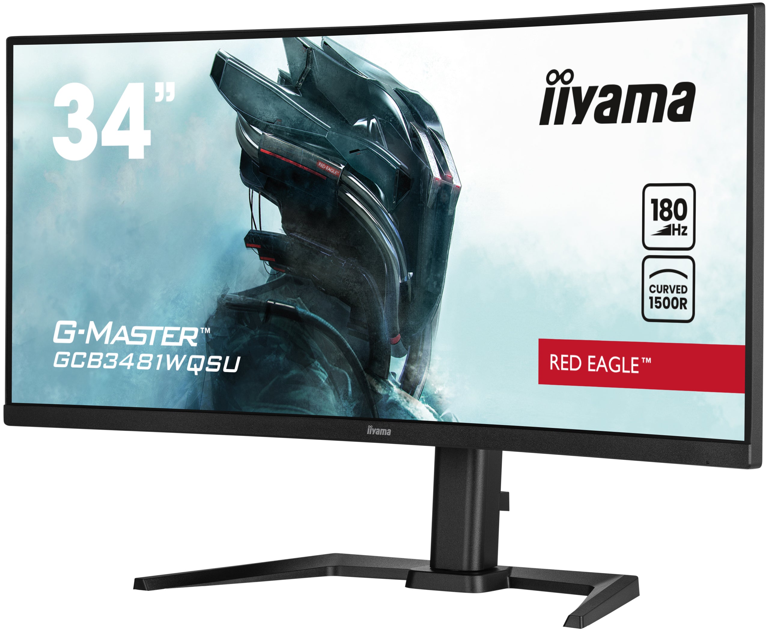  ") 3440 x 1440 pixlar UltraWide Quad HD LCD Svart iiyama GCB3481WQSU-B1 4948570124251 Platta Pc-Skärmar G-MASTER  GCB3481WQS