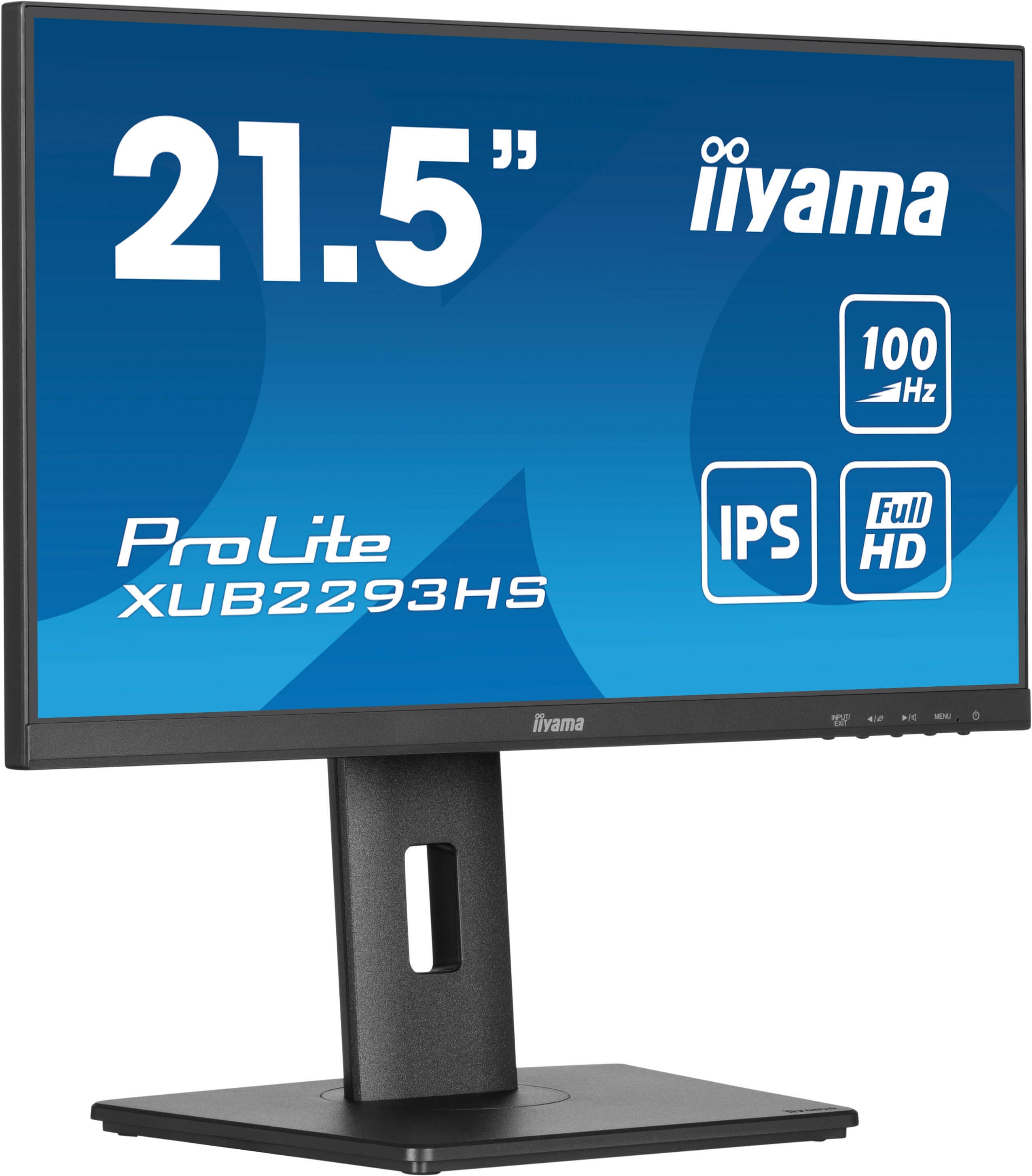  ,6 cm (21.5") 1920 x 1080 pixlar Full HD LED Svart iiyama XUB2293HS-B6 4948570124237 Platta Pc-Skärmar ProLite  XUB2293HS-B6