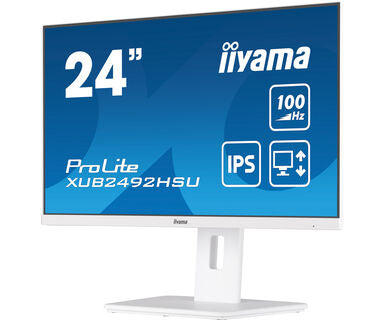   Platta Pc-Skärmar   XUB2492HSU-W6 www.electricalstuff.se ElectricalStuff.se   iiyama XUB2492HSU-W6 platta pc-skärmar 60,5 c