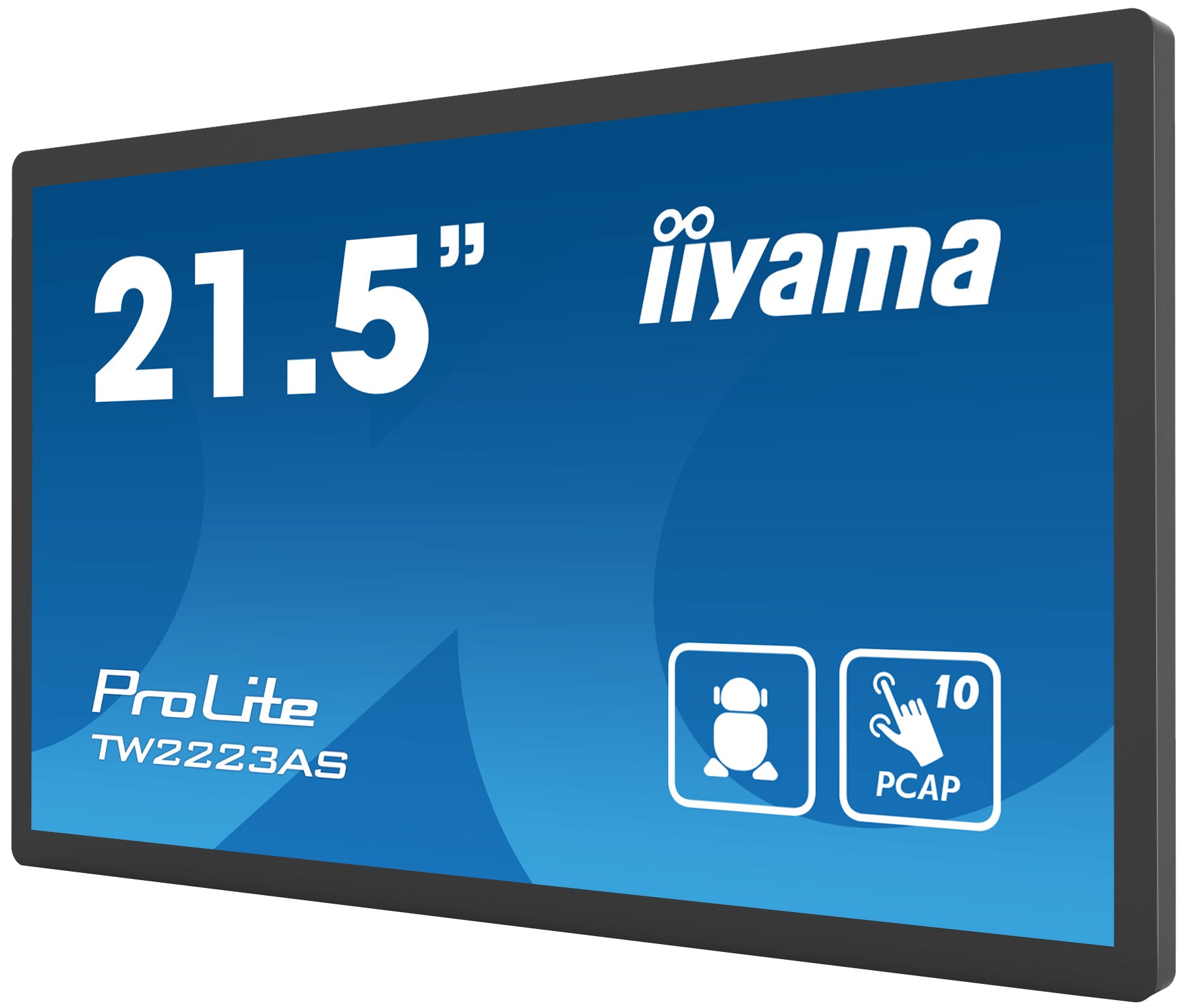  20 x 1080 pixlar iiyama TW2223AS-B1 4948570122936 Pekskärmsstyrningspaneler   TW2223AS-B1 www.electricalstuff.se ElectricalS