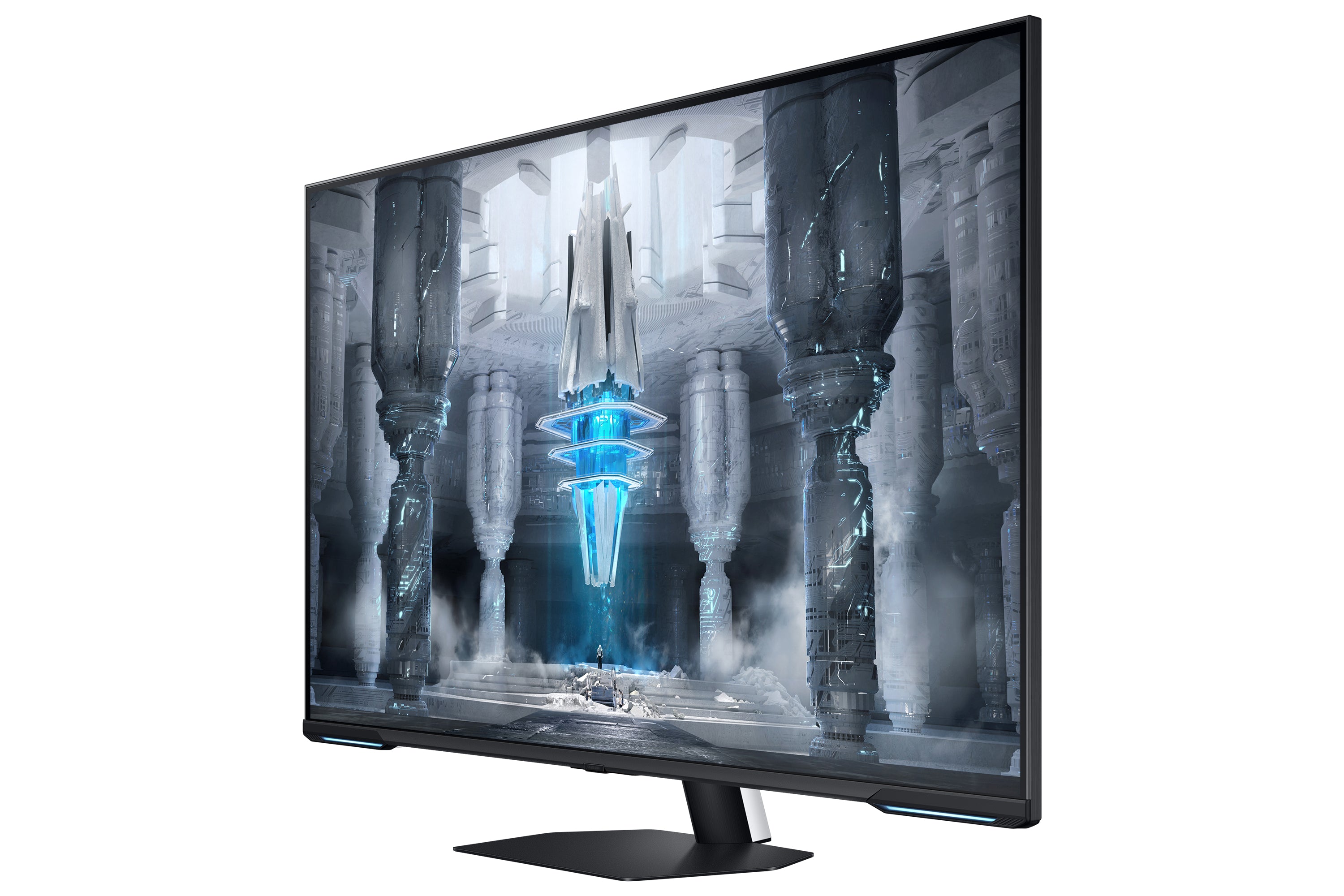  kärmar 109,2 cm (43") 3840 x 2160 pixlar 4K Ultra HD LED Svart, Vit Samsung LS43CG700NUXEN 8806094712100 Platta Pc-Skärmar O