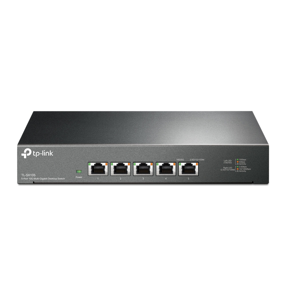  www.electricalstuff.se ElectricalStuff.se   TP-Link TL-SX105 nätverksswitchar Ohanterad 10G Ethernet (100/1000/10000) Svart 
