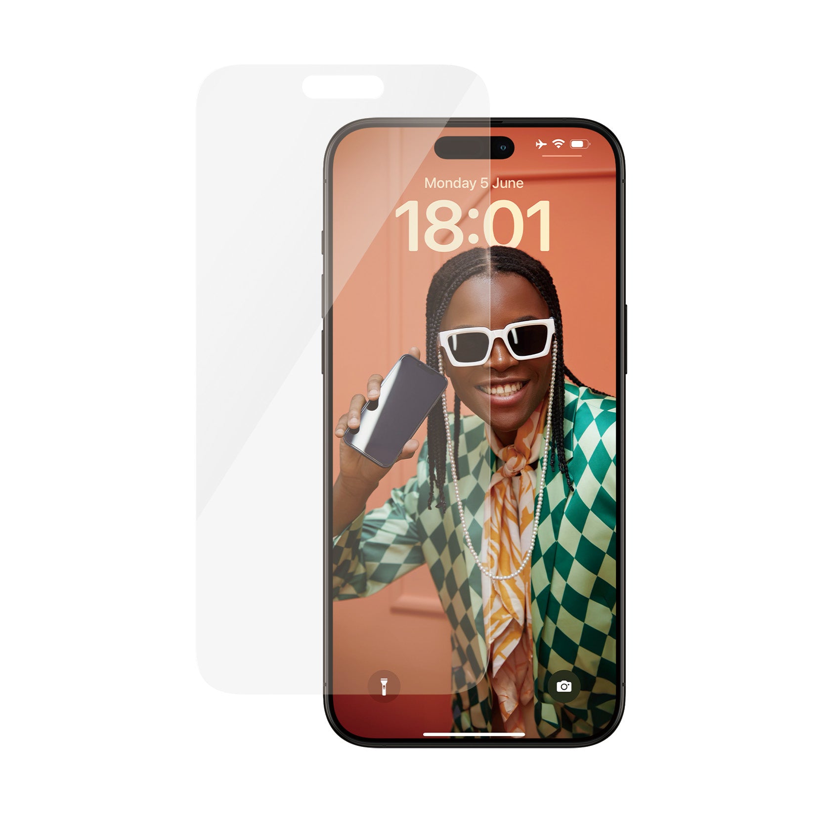  www.electricalstuff.se ElectricalStuff.se   PanzerGlass Classic Fit Genomskinligt skärmskydd Apple 1 styck PanzerGlass 2808 