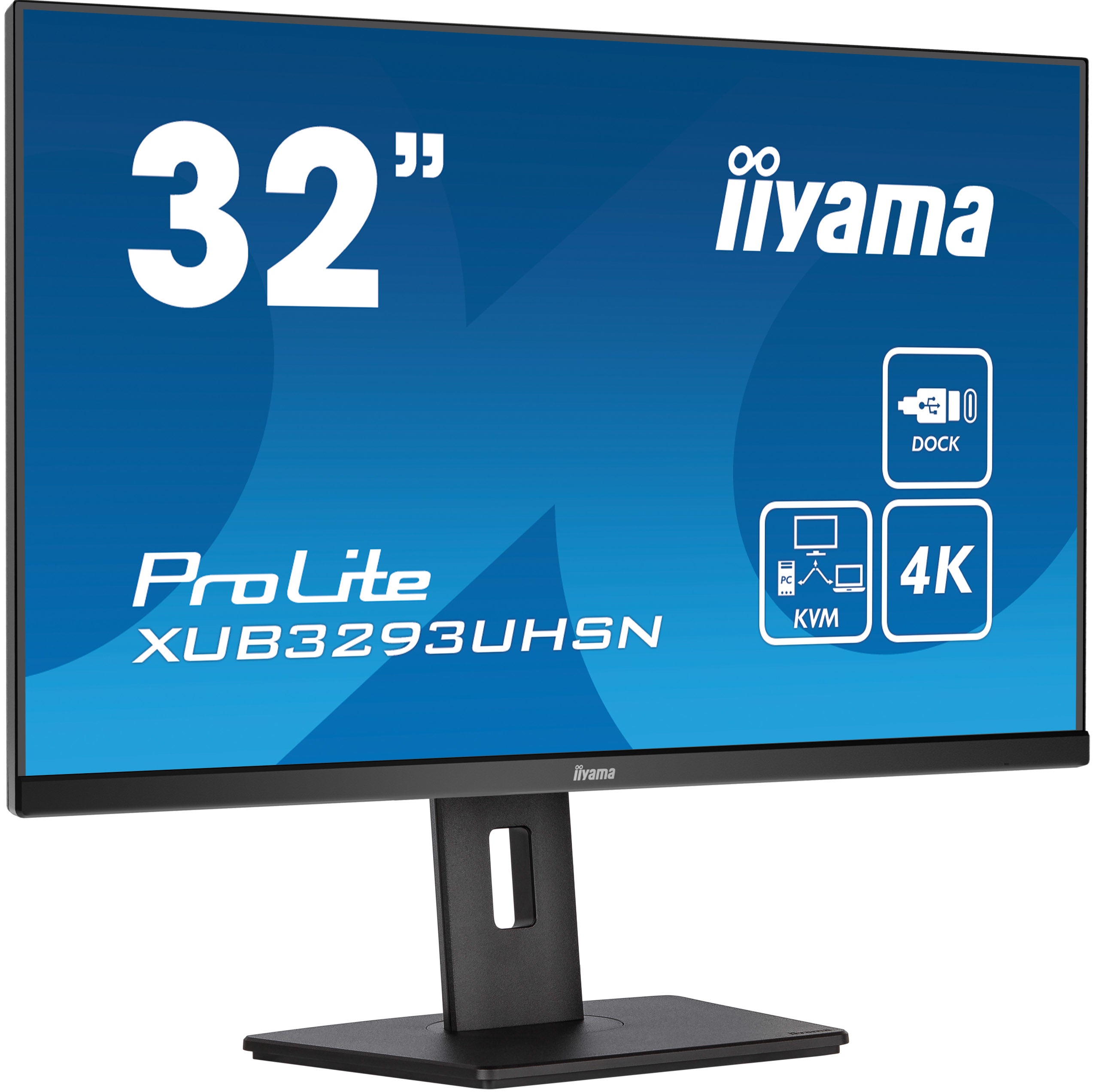  r 4K Ultra HD LCD Svart iiyama XUB3293UHSN-B5 4948570121342 Platta Pc-Skärmar ProLite  XUB3293UHSN-B5 www.electricalstuff.se