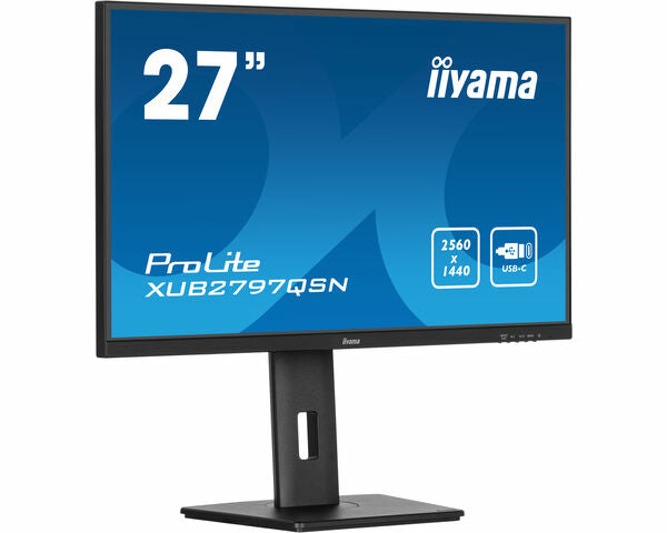   Wide Quad HD LED Svart iiyama XUB2797QSN-B1 4948570123285 Platta Pc-Skärmar ProLite  XUB2797QSN-B1 www.electricalstuff.se E