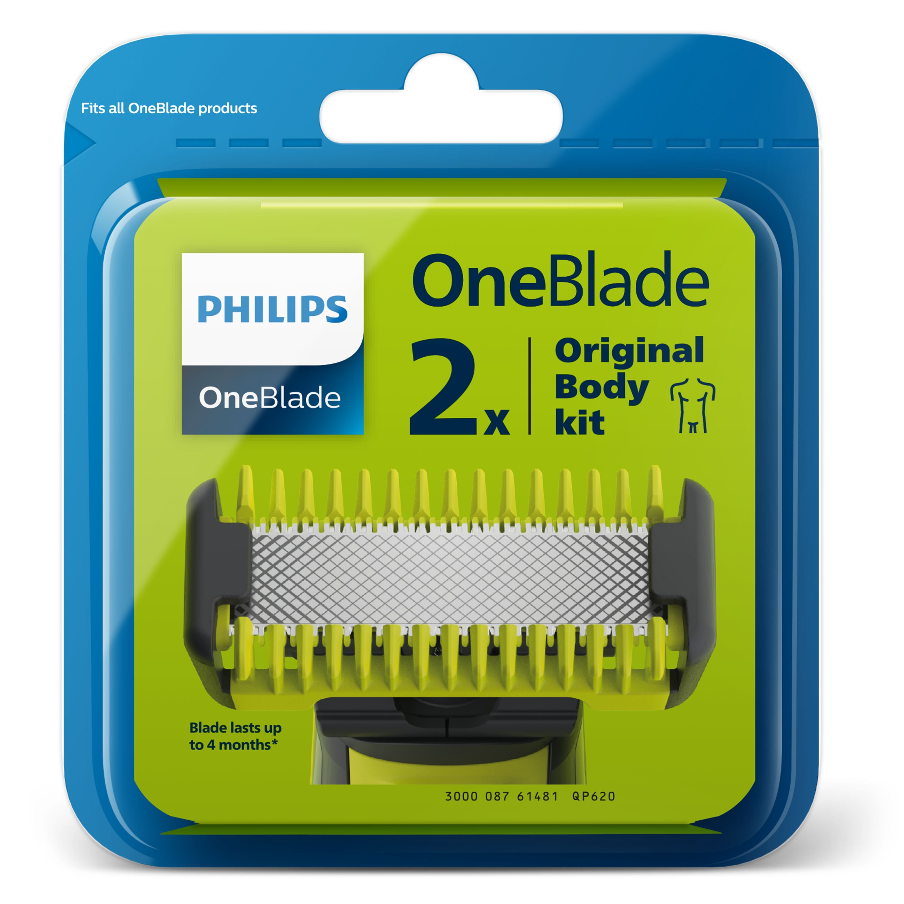 0/50 8710103831648|8710103831631|8710103897170|8710103906391 Rakningstillbehör Norelco OneBlade  OneBlade QP620/50 Kit för a