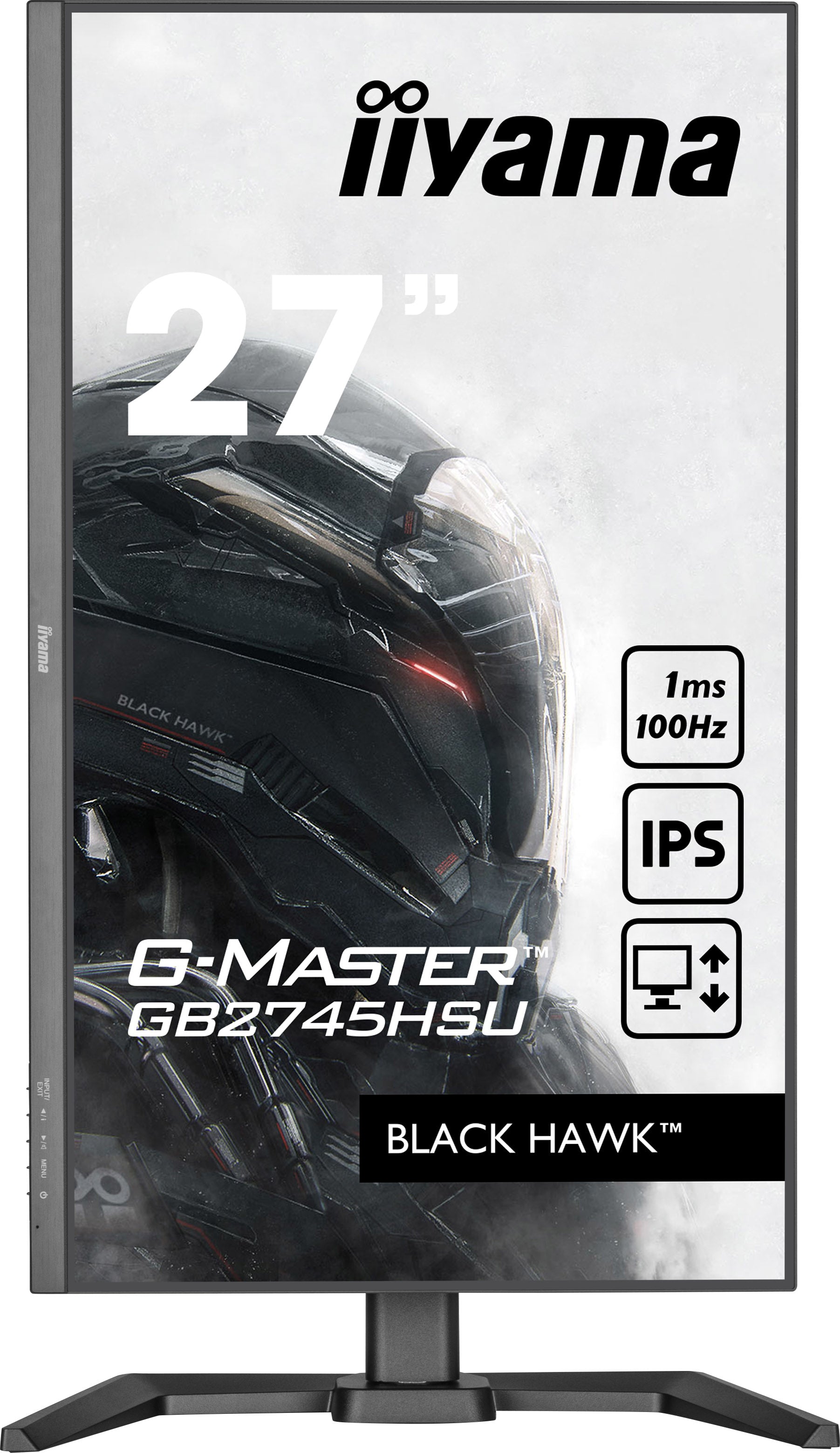   Full HD LED Svart iiyama GB2745HSU-B1 4948570122769 Platta Pc-Skärmar G-MASTER  GB2745HSU-B1 www.electricalstuff.se Electri