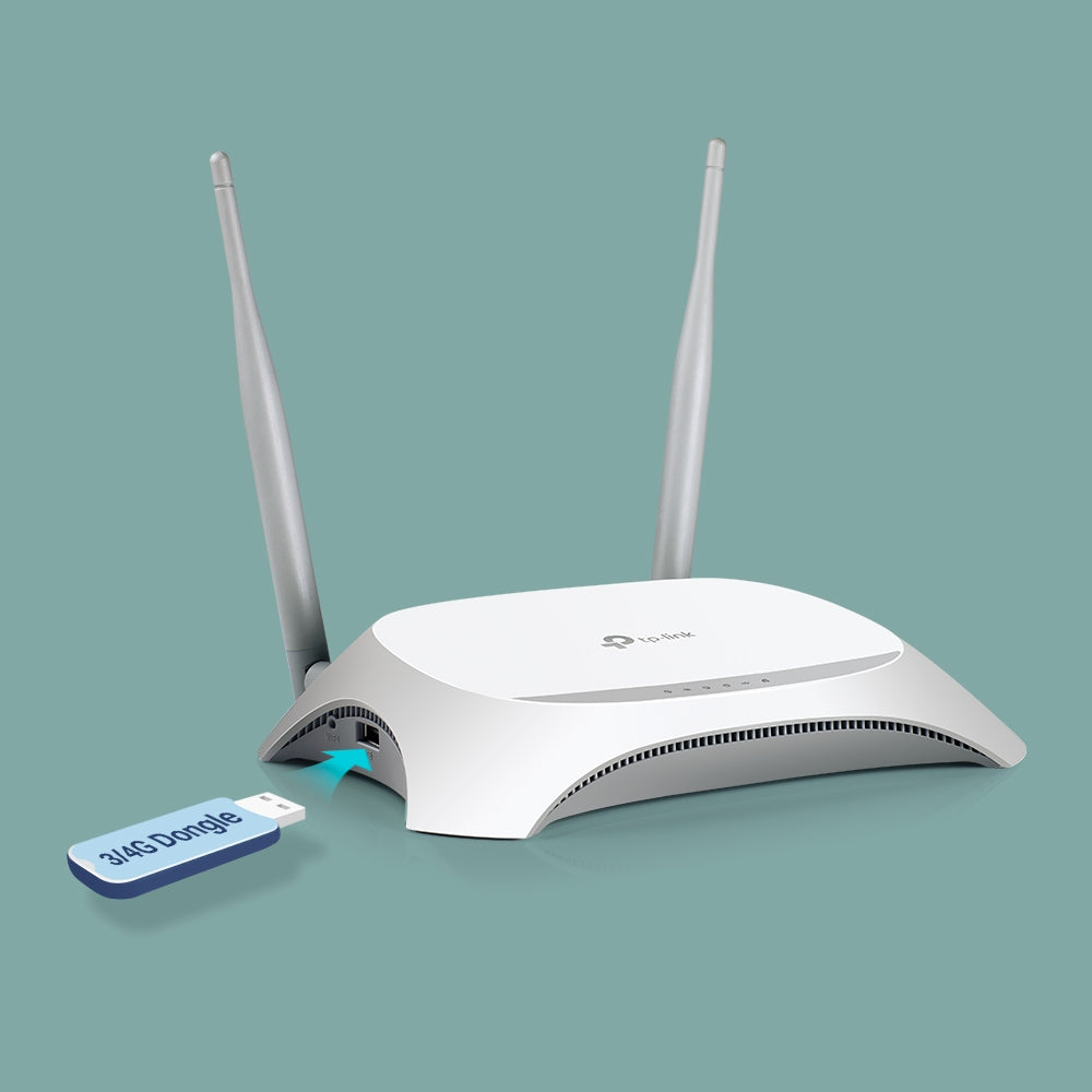  (2,4 GHz) Svart, Vit TP-Link TL-MR3420 6935364051495|0854587033407|854587033407 Trådlösa Routrar   TL-MR3420 www.electricals