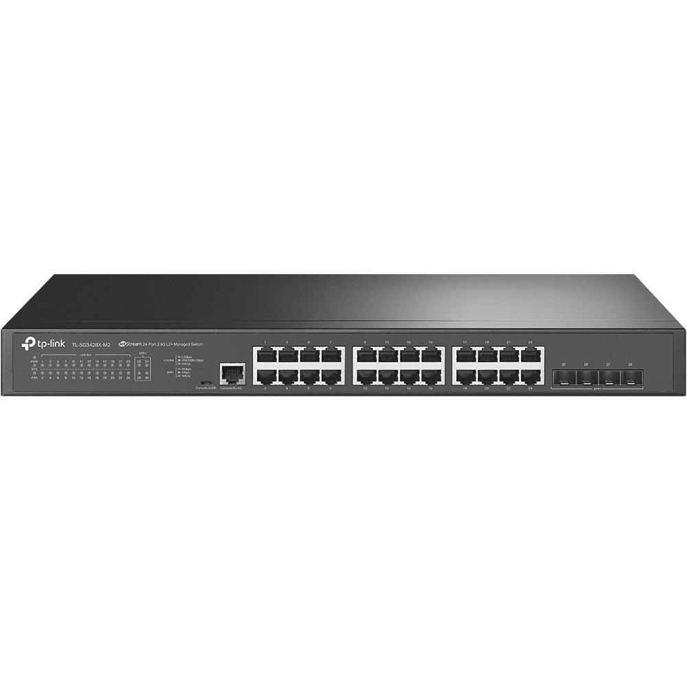  www.electricalstuff.se ElectricalStuff.se   TP-Link JetStream TL-SG3428X-M2 nätverksswitchar hanterad L2+ 2.5G Ethernet (100