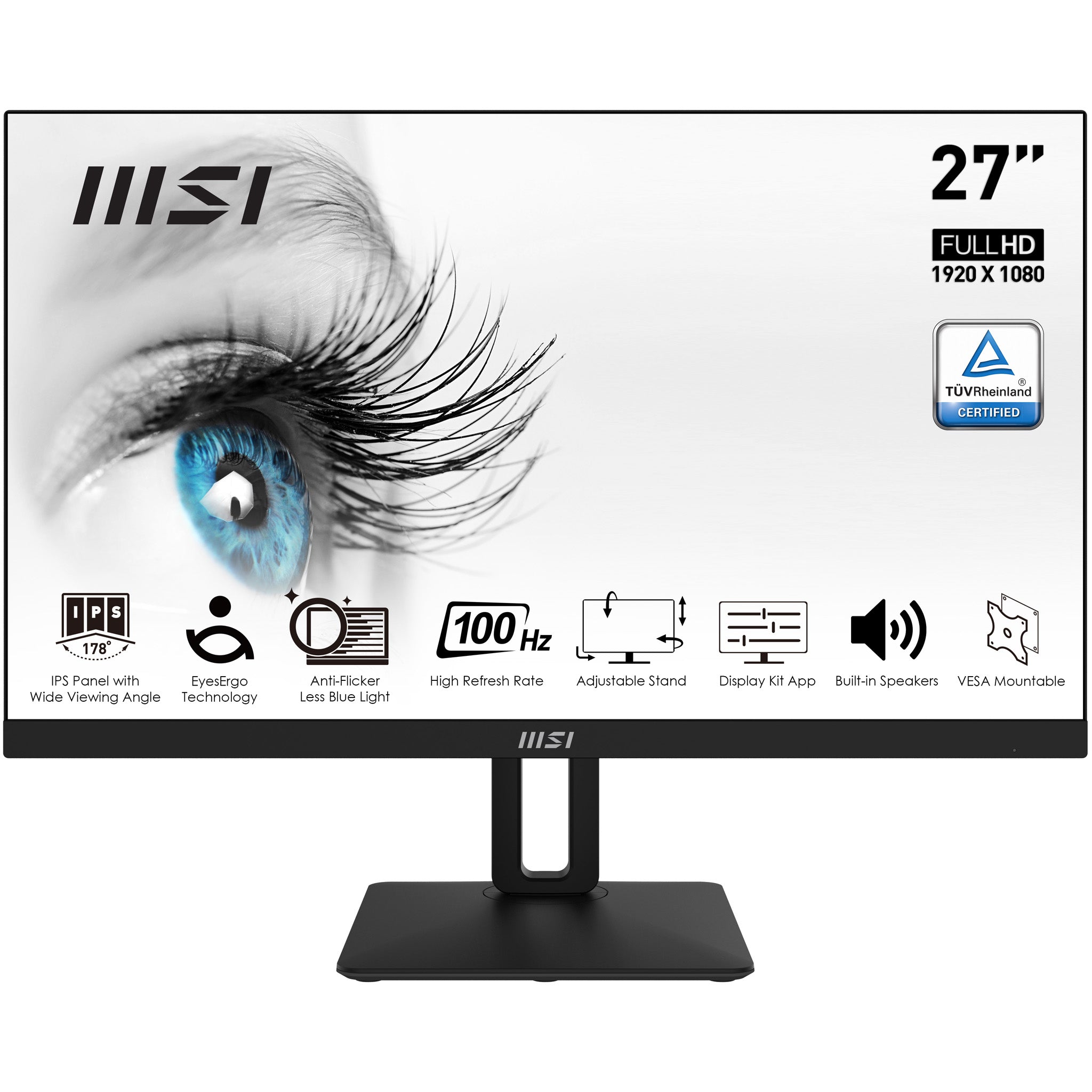  www.electricalstuff.se ElectricalStuff.se   MSI Pro MP271AP platta pc-skärmar 68,6 cm (27") 1920 x 1080 pixlar Full HD LCD S