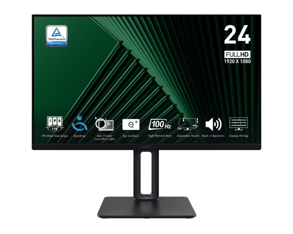  www.electricalstuff.se ElectricalStuff.se   MSI Pro MP245PG platta pc-skärmar 60,5 cm (23.8") 1920 x 1080 pixlar Full HD LCD