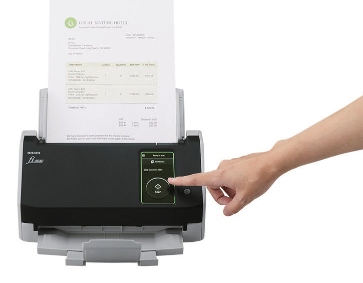   matning 600 x 600 DPI A4 Svart, Grå Ricoh PA03836-B001 4939761313615 Skannrar   fi-8040 www.electricalstuff.se ElectricalSt