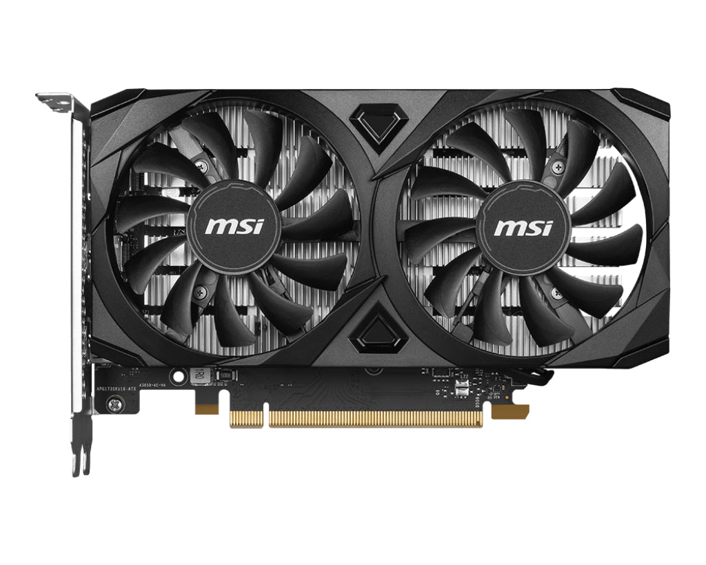  ENTUS 2X E 6G OC 4711377265591 Grafikkort VENTUS  GeForce RTX 3050 VENTUS 2X E 6G OC www.electricalstuff.se ElectricalStuff.